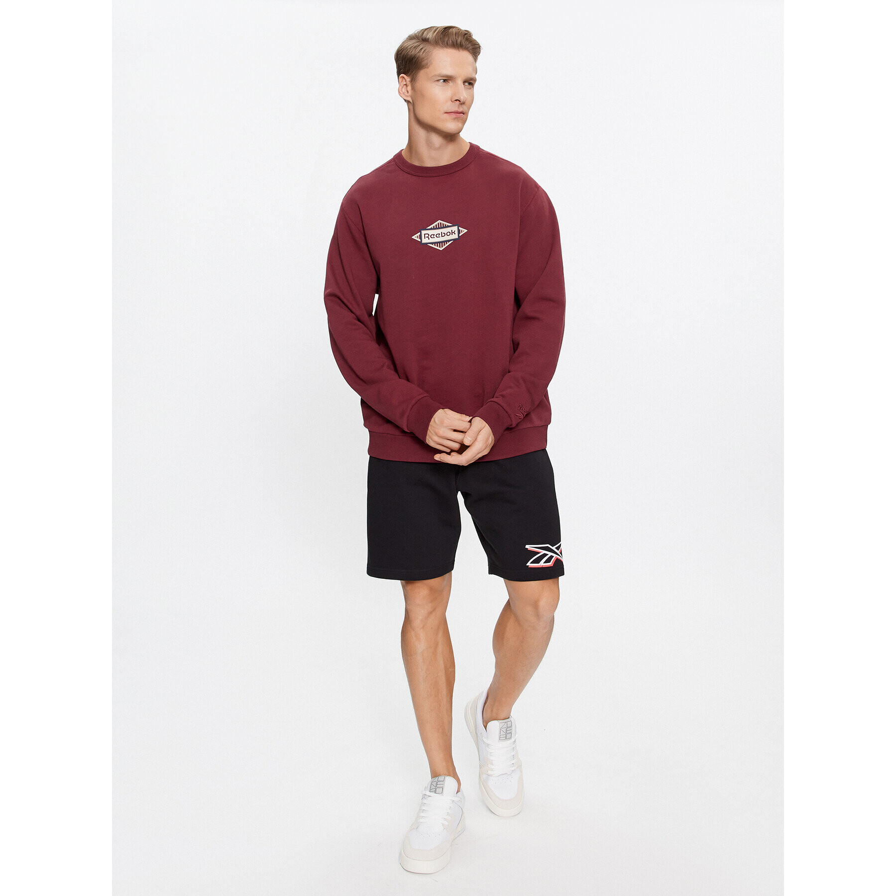 Reebok Суитшърт Sporting Goods II0680 Червен Regular Fit - Pepit.bg