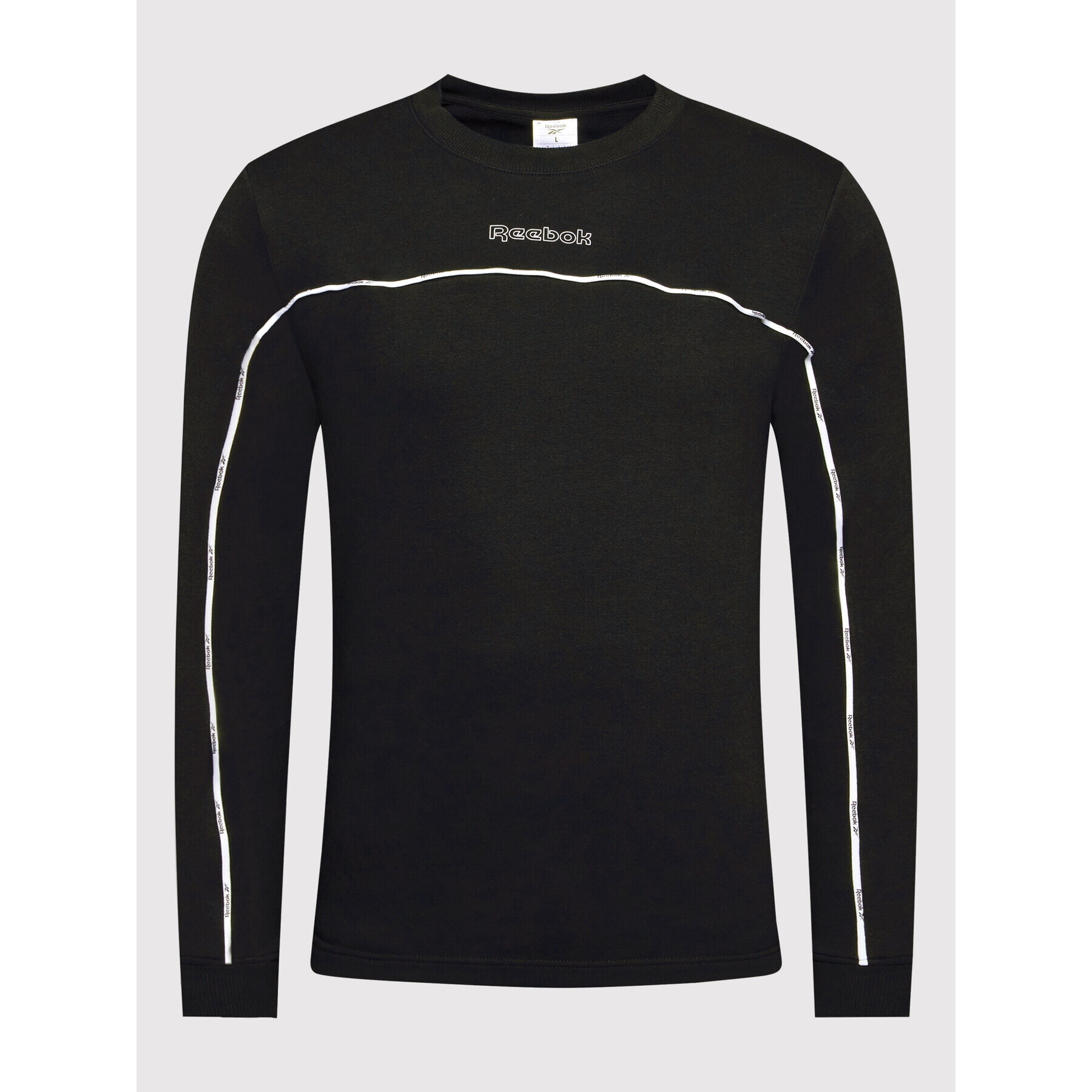 Reebok Суитшърт Training Essentials GS9320 Черен Regular Fit - Pepit.bg