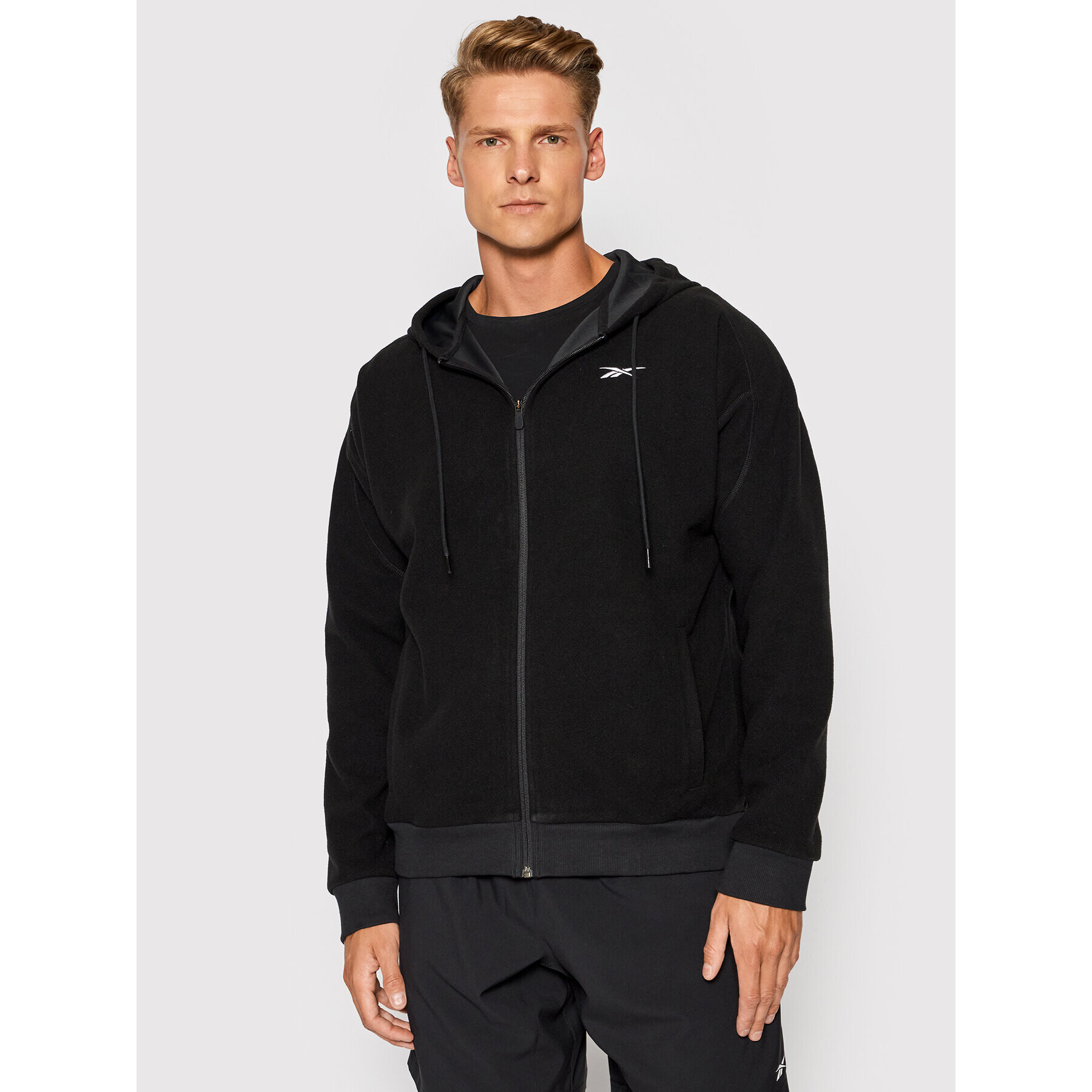Reebok Полар Workout Ready GT5752 Черен Regular Fit - Pepit.bg