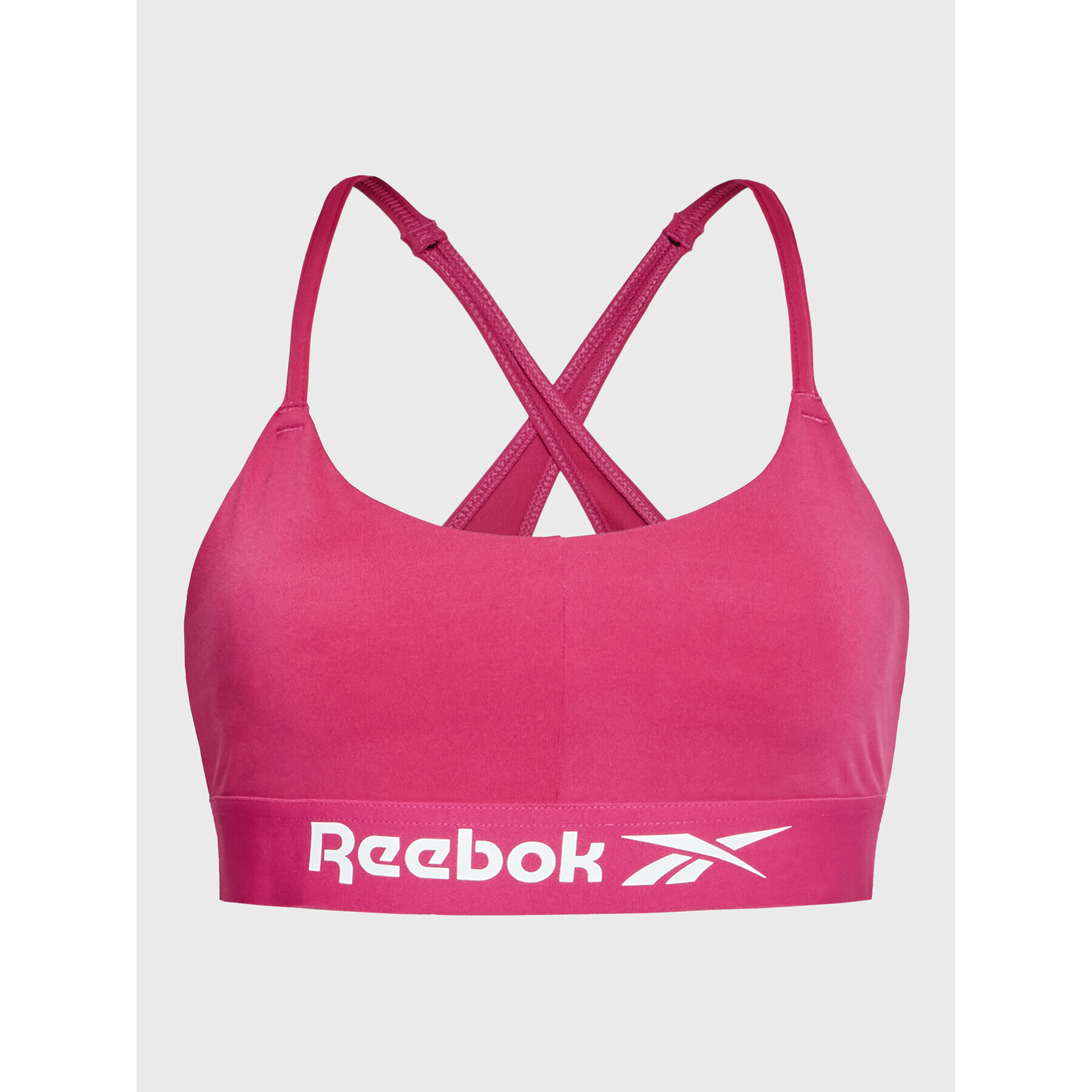 Reebok Сутиен-топ Workout Ready Basic HI6889 Розов - Pepit.bg