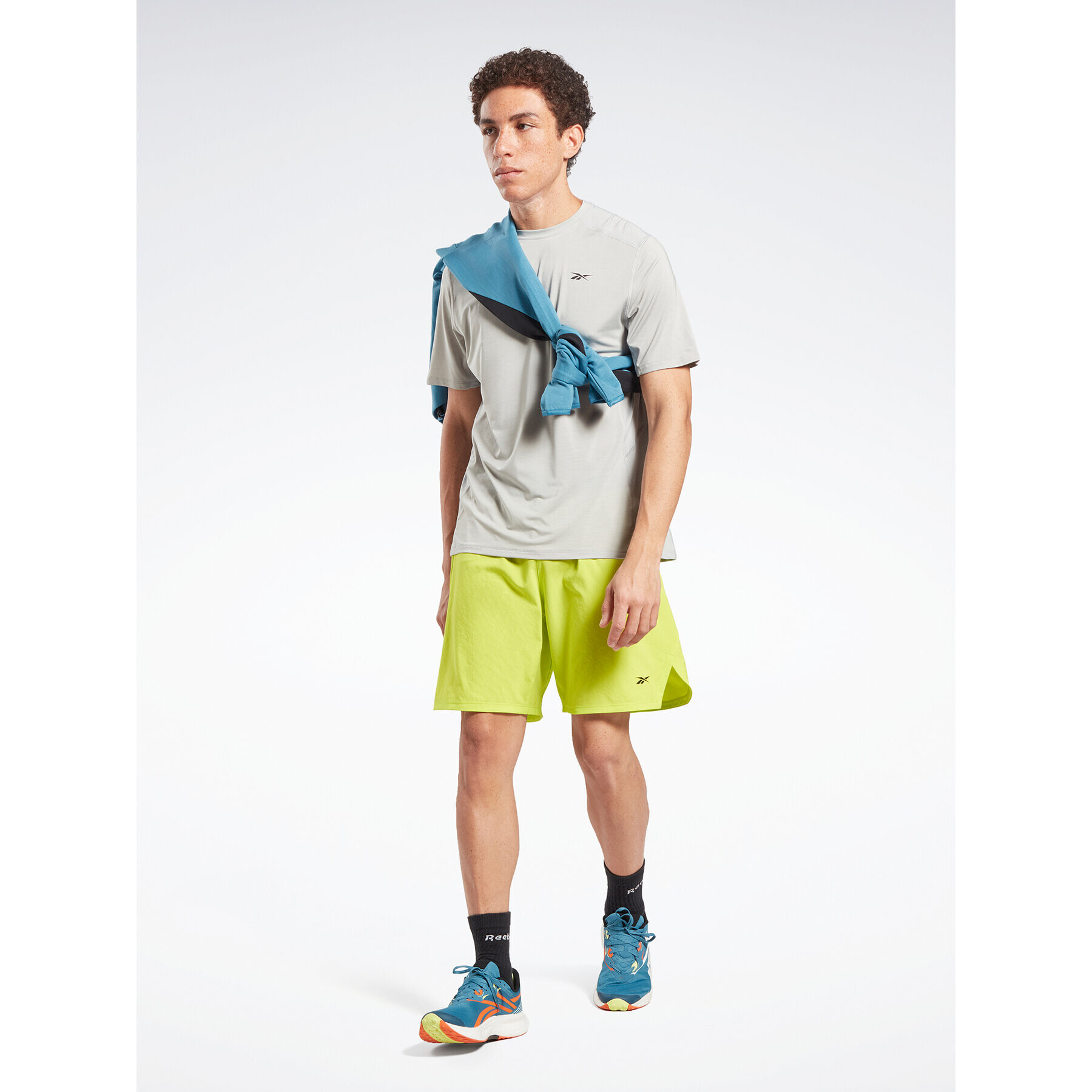 Reebok Тишърт ACTIVCHILL Athlete T-Shirt H52185 Сив - Pepit.bg