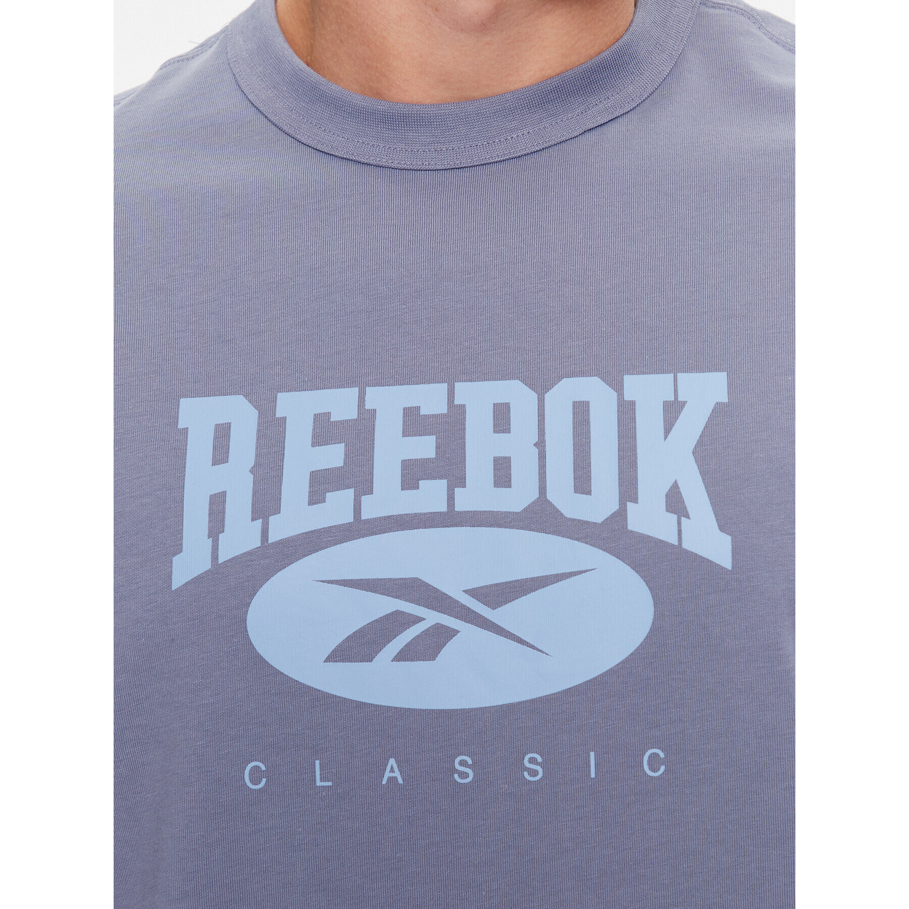 Reebok Тишърт Archive Essentials IK6123 Син Regular Fit - Pepit.bg