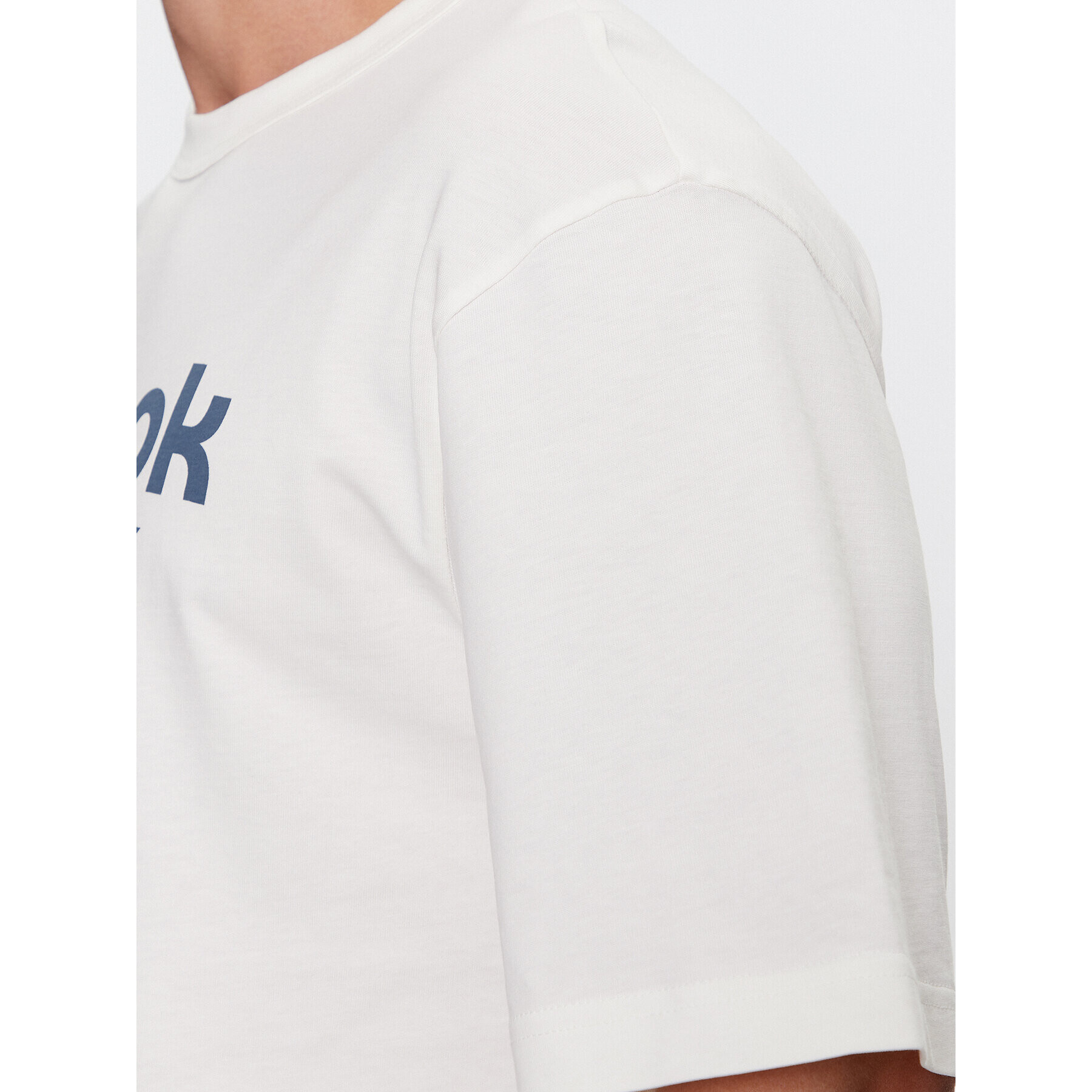 Reebok Тишърт Basketball IL4435 Бял Regular Fit - Pepit.bg