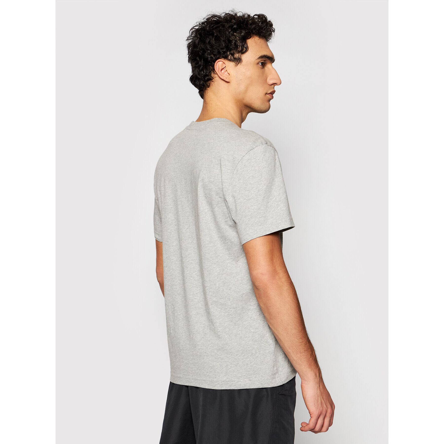 Reebok Тишърт Classic Identity GJ0640 Сив Regular Fit - Pepit.bg