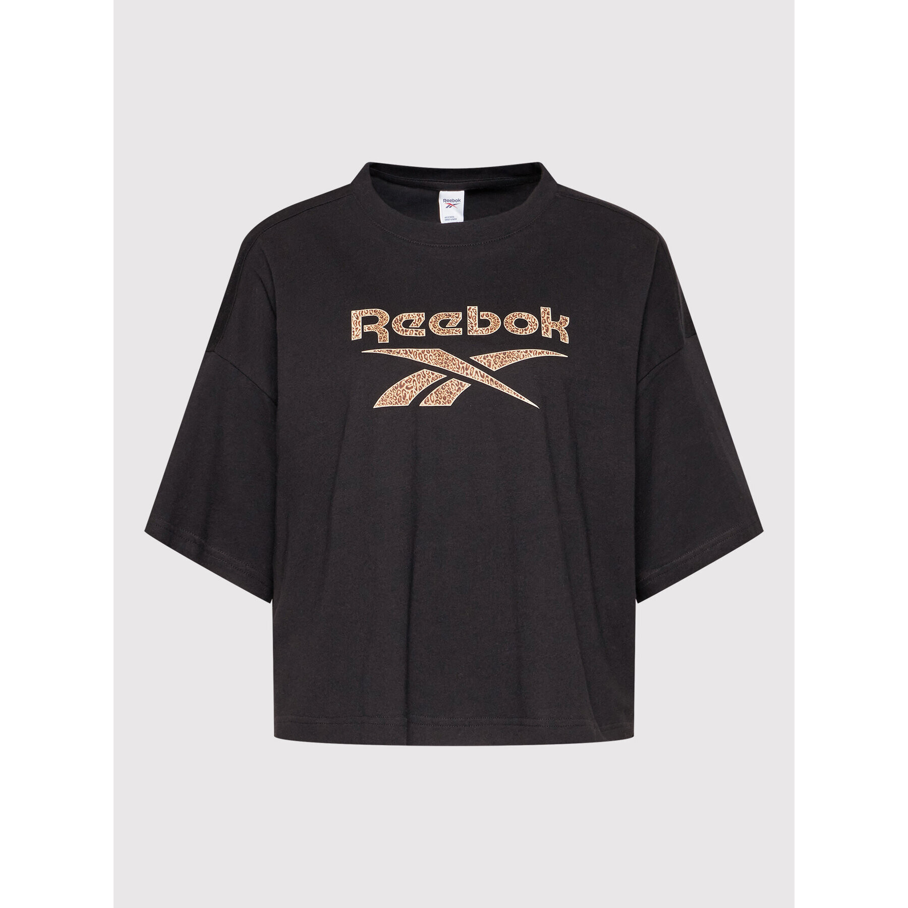 Reebok Тишърт Classics Graphic H41353 Черен Oversize - Pepit.bg