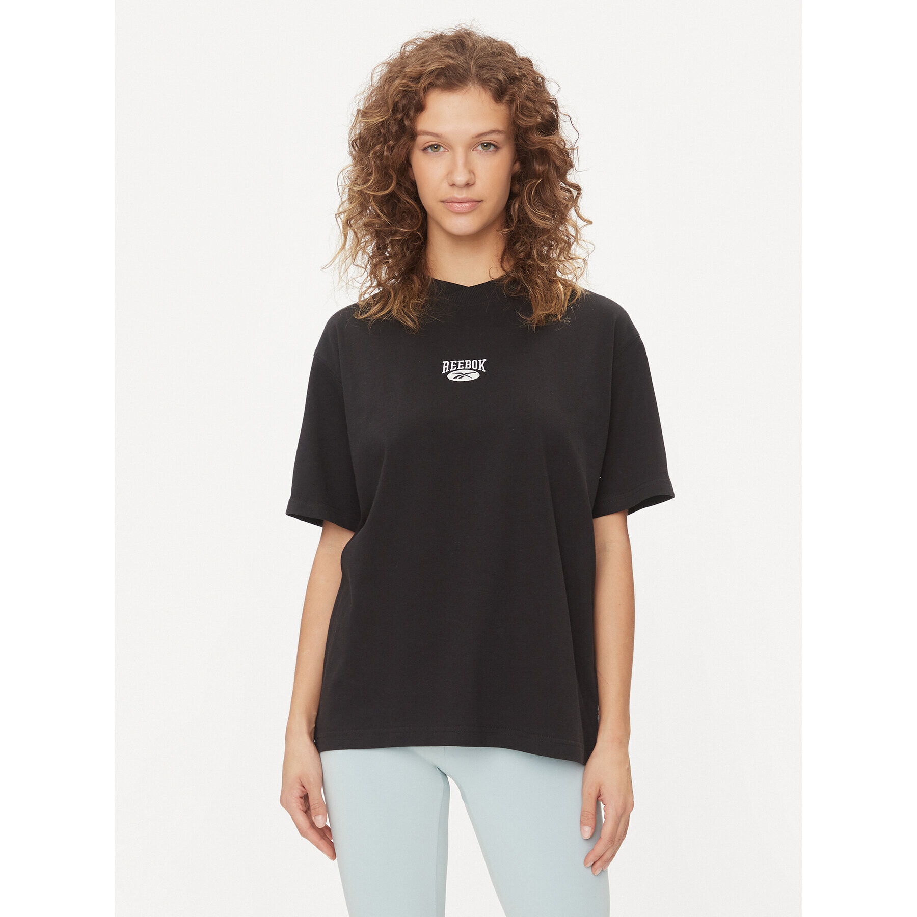 Reebok Тишърт Classics IL4642 Черен Relaxed Fit - Pepit.bg