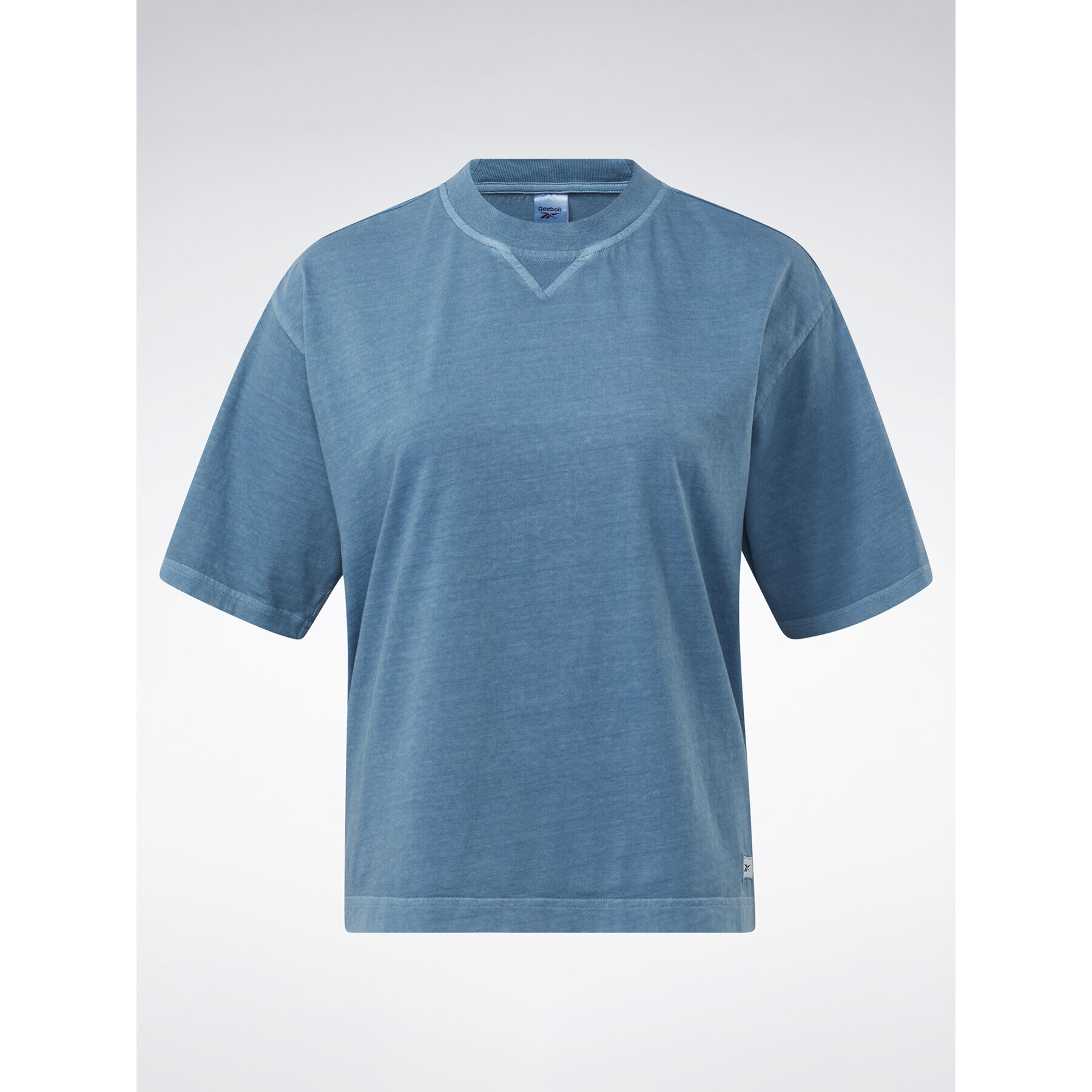 Reebok Тишърт Classics Natural Dye Boxy T-Shirt HT7857 Син - Pepit.bg