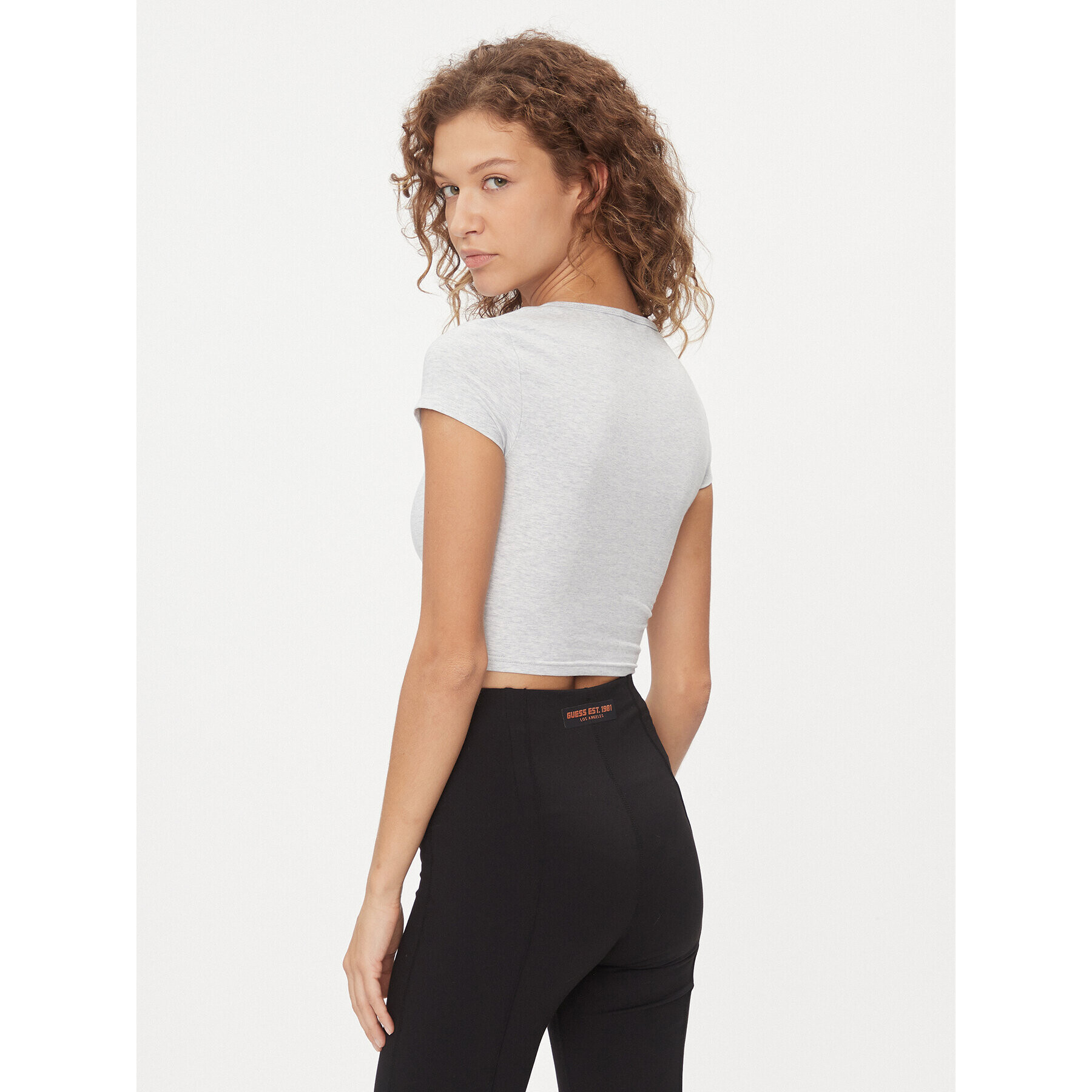 Reebok Тишърт Essentials IL4646 Сив Regular Fit - Pepit.bg