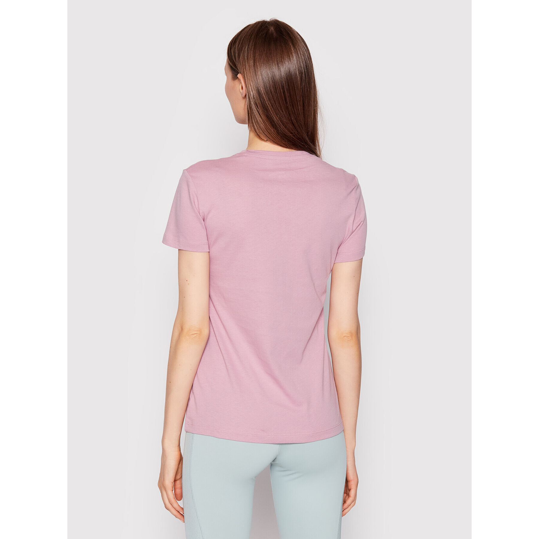Reebok Тишърт Essentials Vector Graphic HK6982 Розов Regular Fit - Pepit.bg