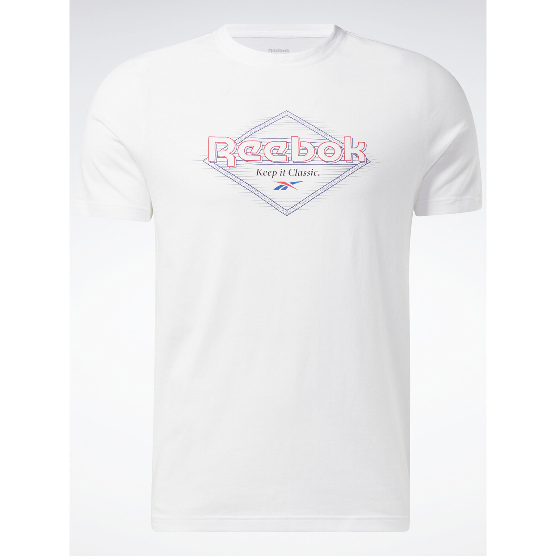 Reebok Тишърт Graphic Series T-Shirt HM6251 Бял Regular Fit - Pepit.bg