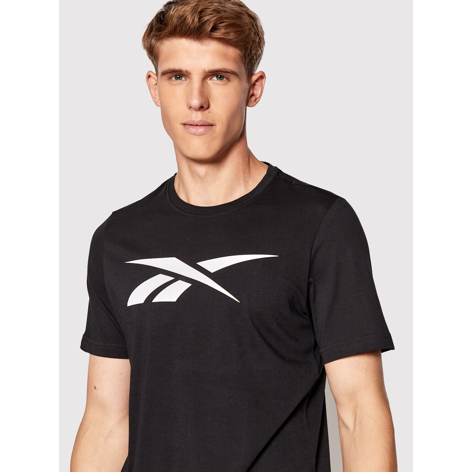Reebok Тишърт Graphic Series Vector HD4000 Черен Slim Fit - Pepit.bg