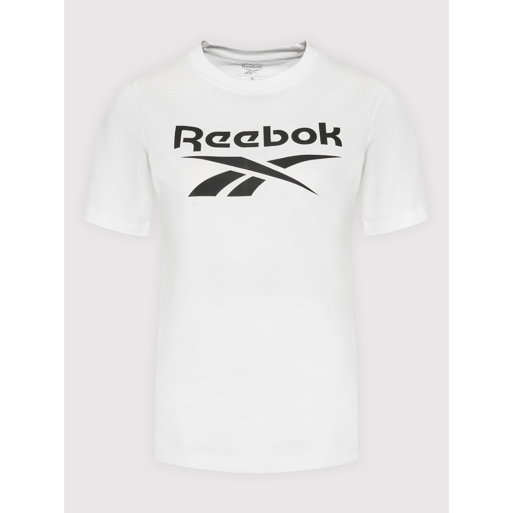 Reebok Тишърт Identity HA5738 Бял Relaxed Fit - Pepit.bg