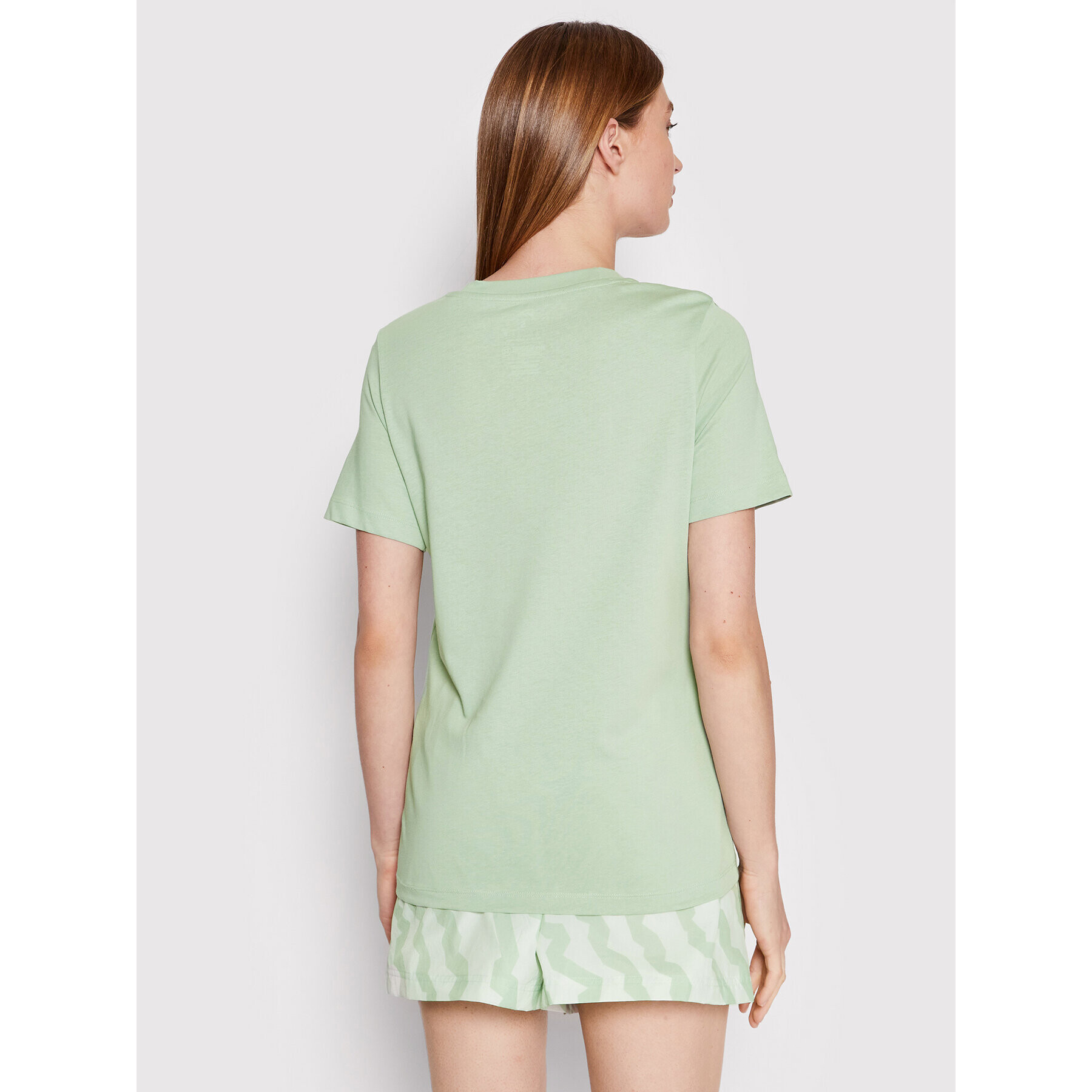 Reebok Тишърт Identity HB2273 Зелен Relaxed Fit - Pepit.bg