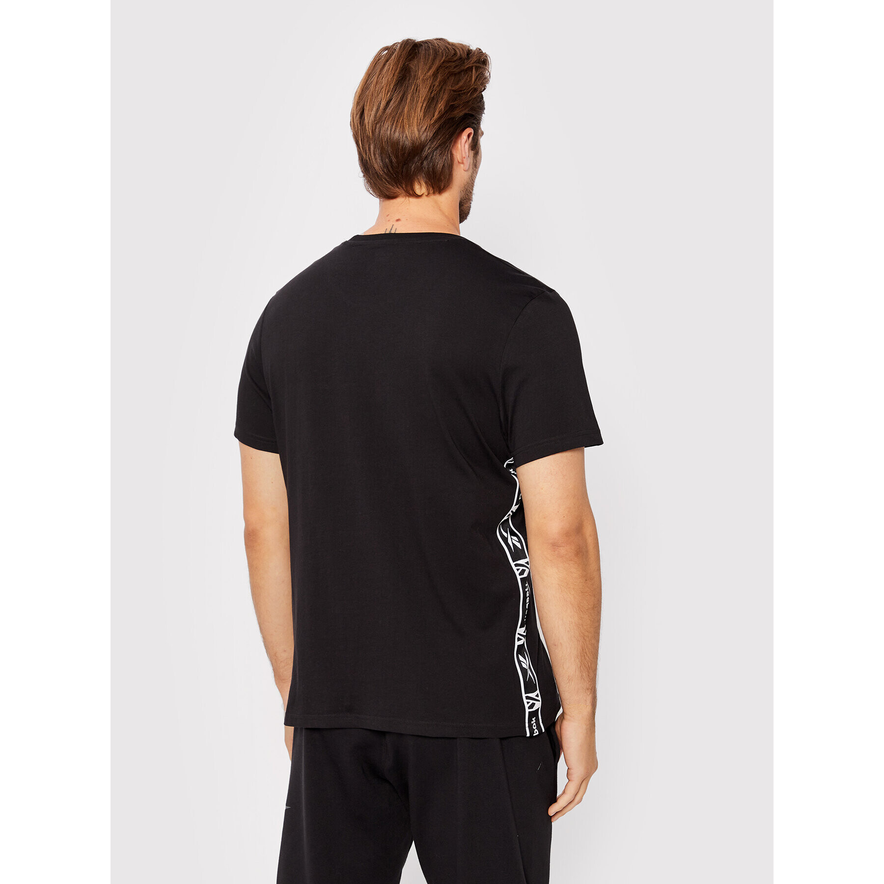 Reebok Тишърт Identity HB5975 Черен Regular Fit - Pepit.bg