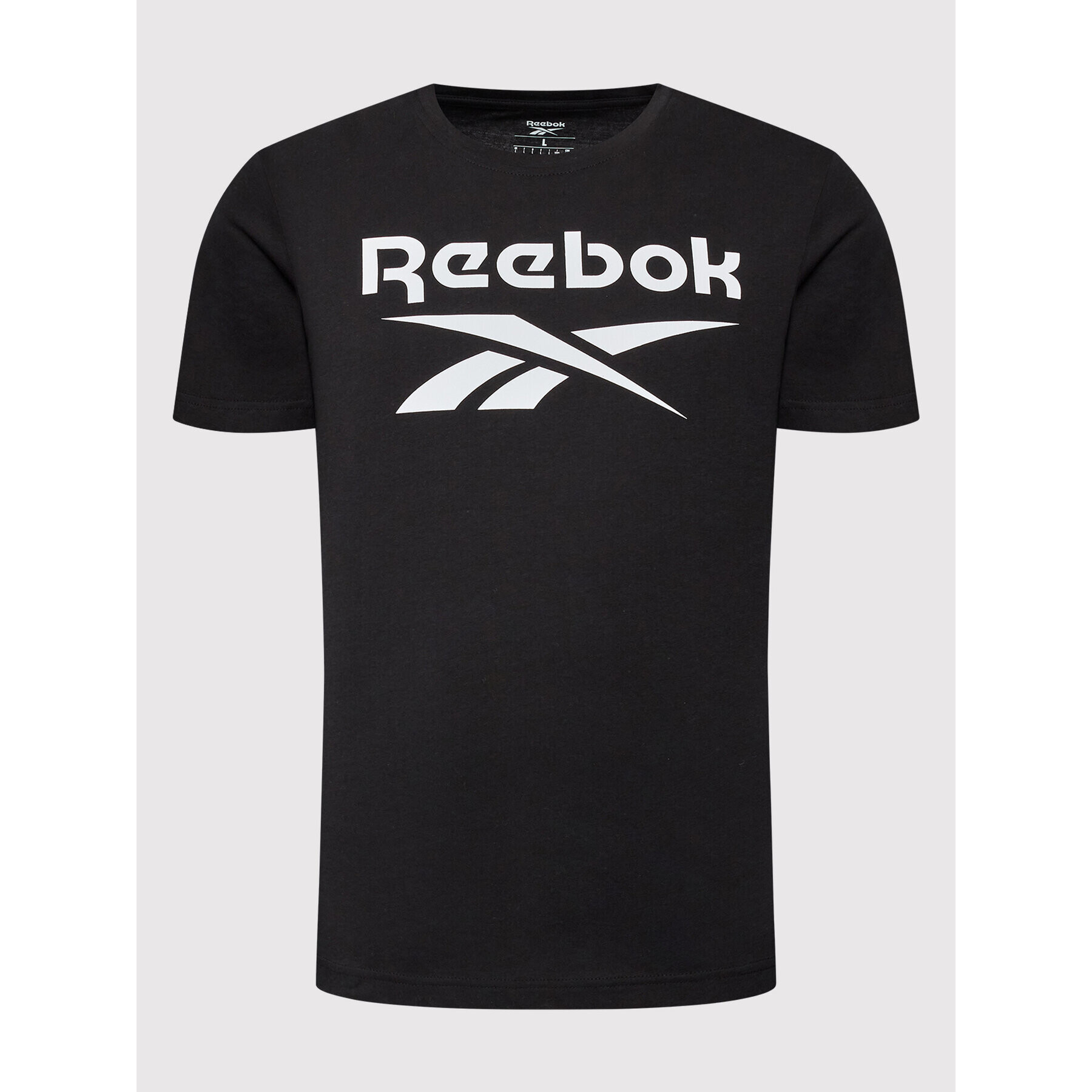 Reebok Тишърт Identity HD4222 Черен Slim Fit - Pepit.bg