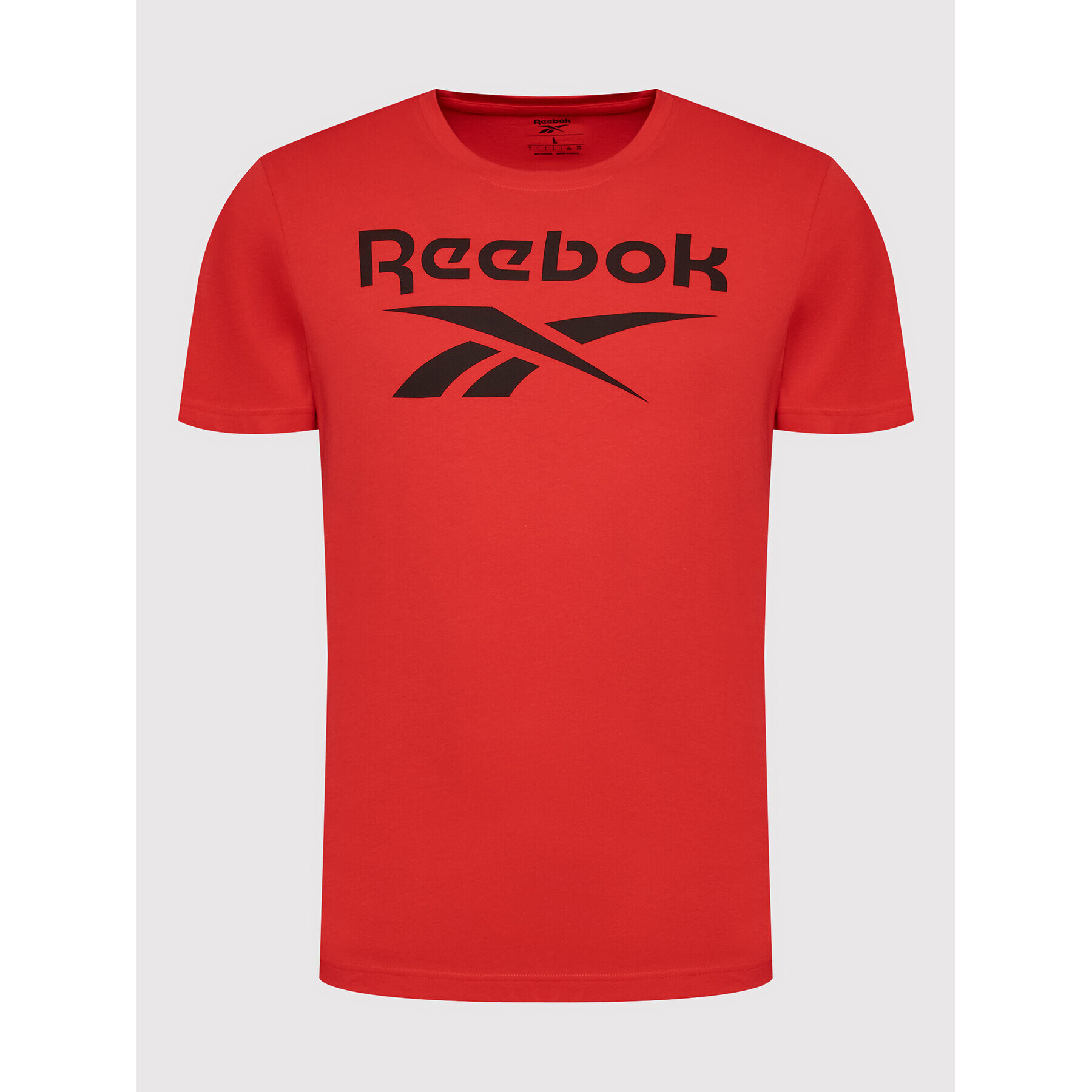 Reebok Тишърт Identity HI0653 Червен Slim Fit - Pepit.bg