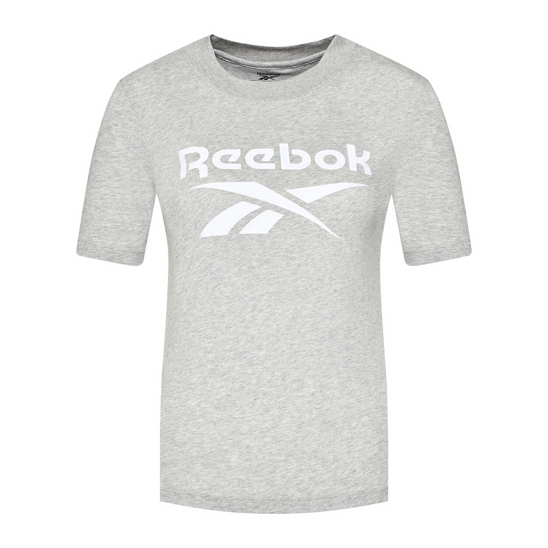 Reebok Тишърт Identity Logo GQ9462 Сив Classic Fit - Pepit.bg