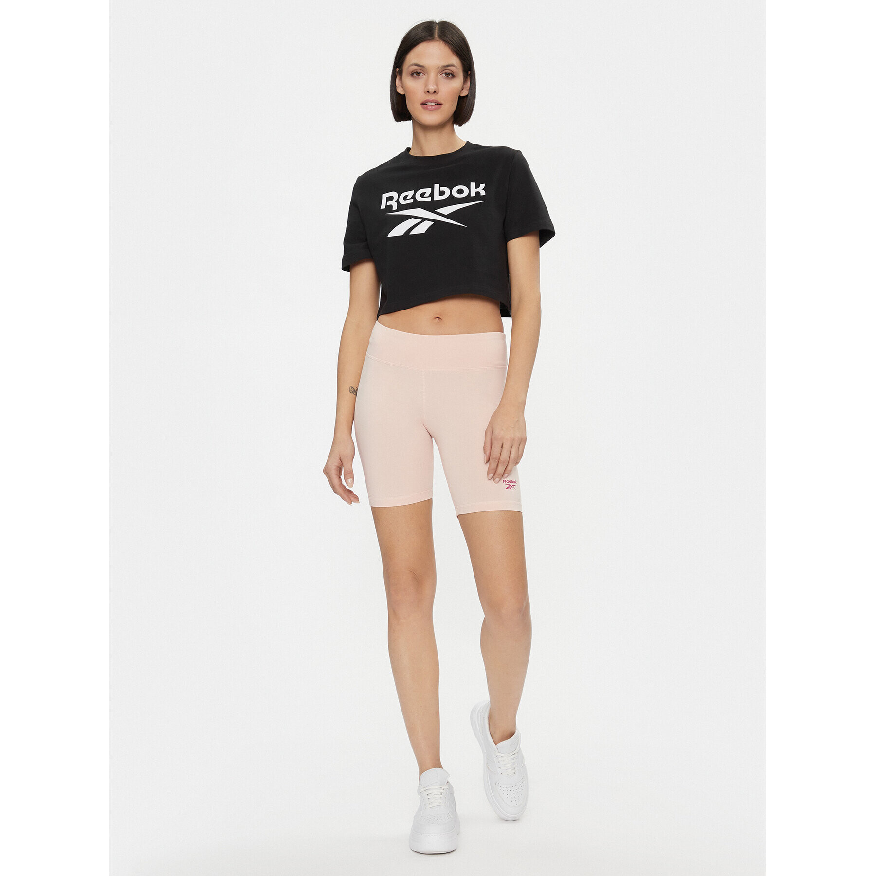 Reebok Тишърт II3221 Черен - Pepit.bg