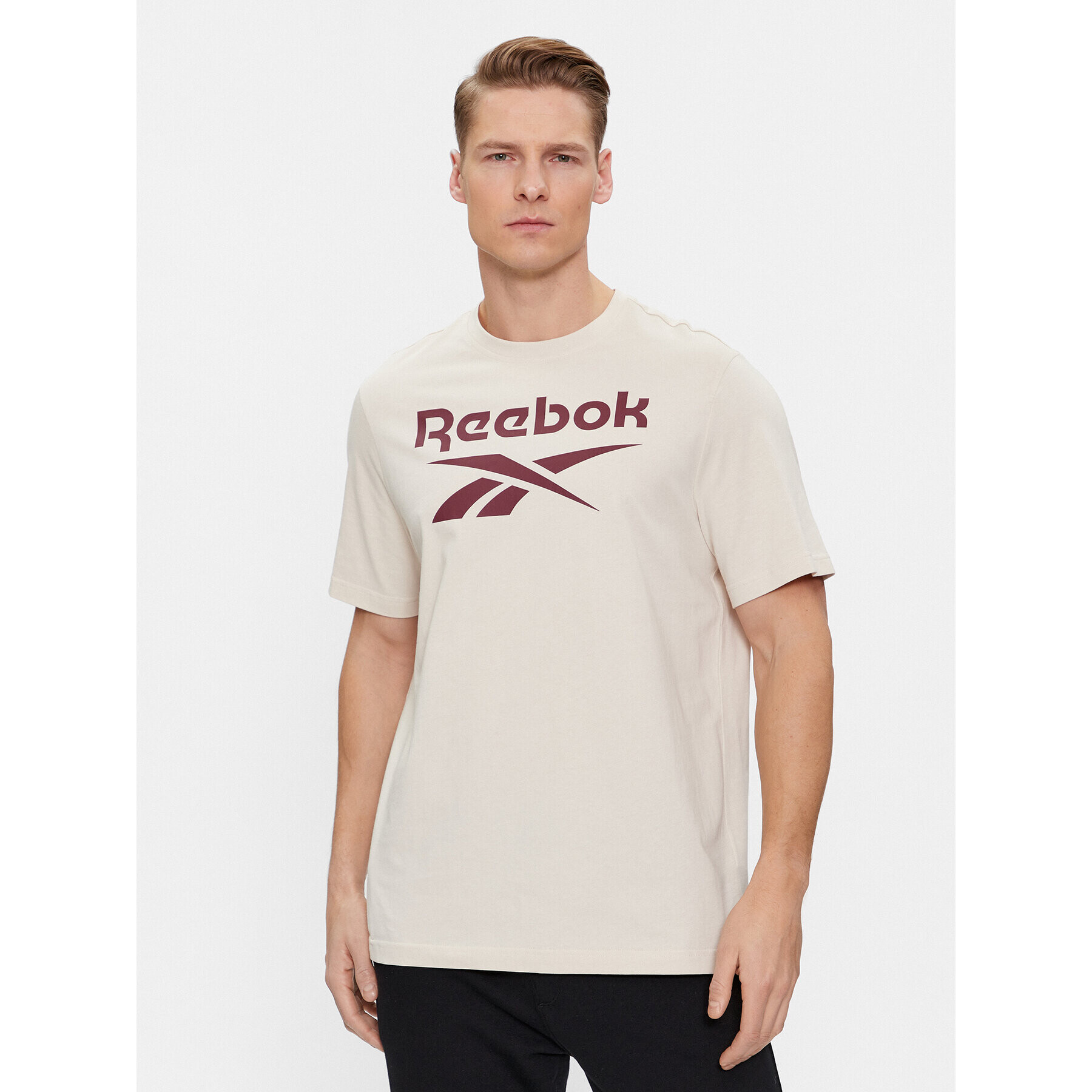 Reebok Тишърт IM1621 Бежов - Pepit.bg