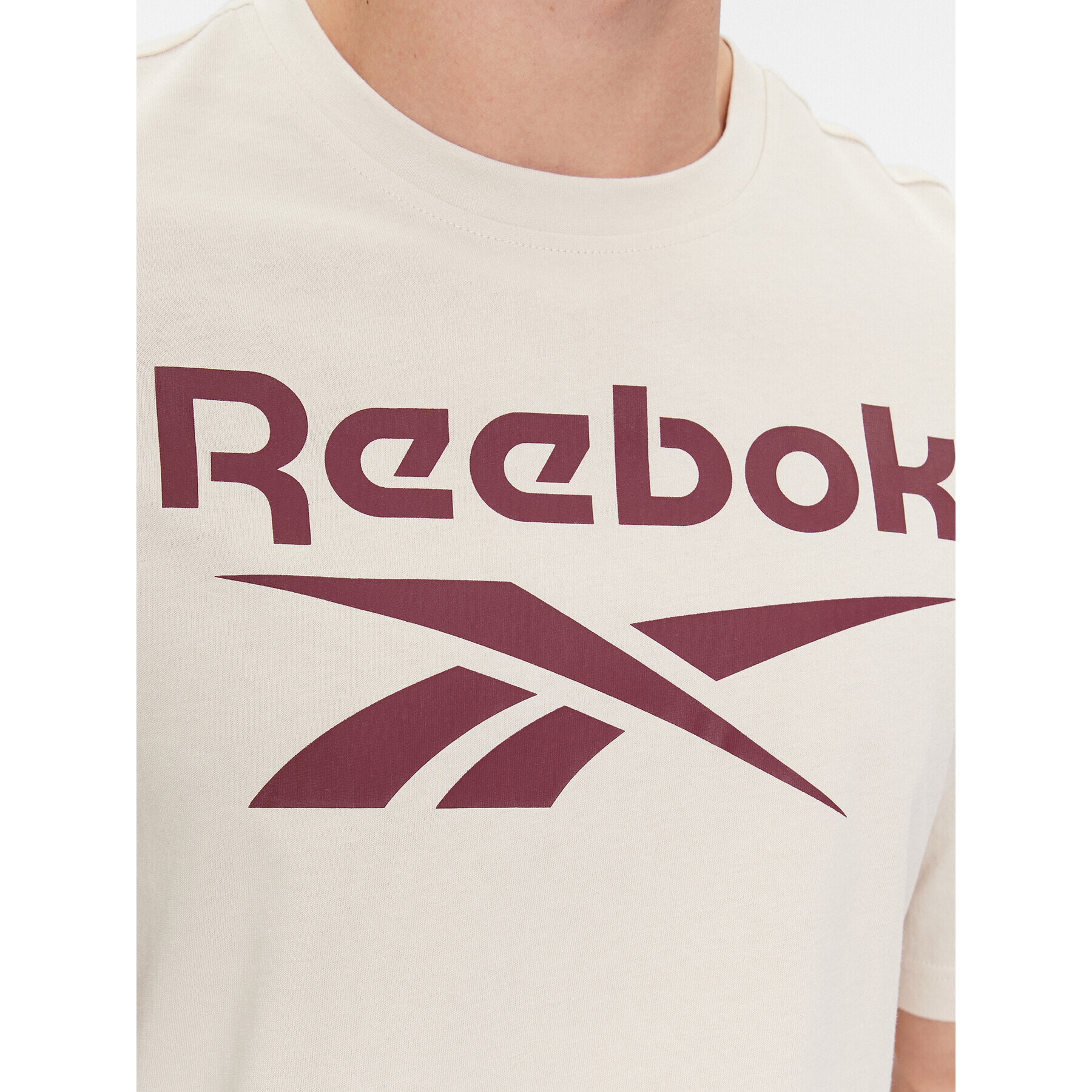 Reebok Тишърт IM1621 Бежов - Pepit.bg