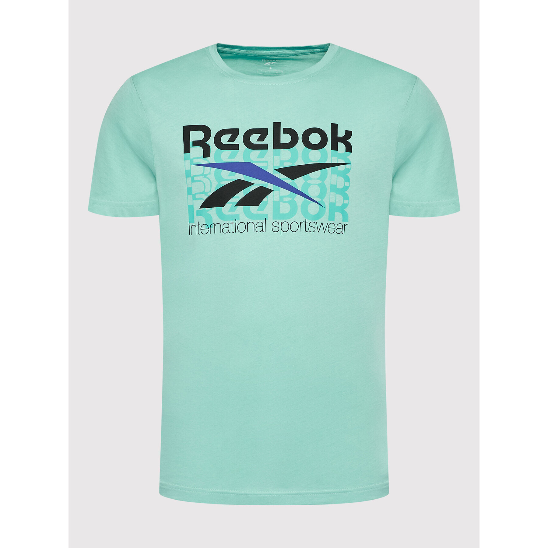 Reebok Тишърт International Sportswear HH7381 Син Regular Fit - Pepit.bg