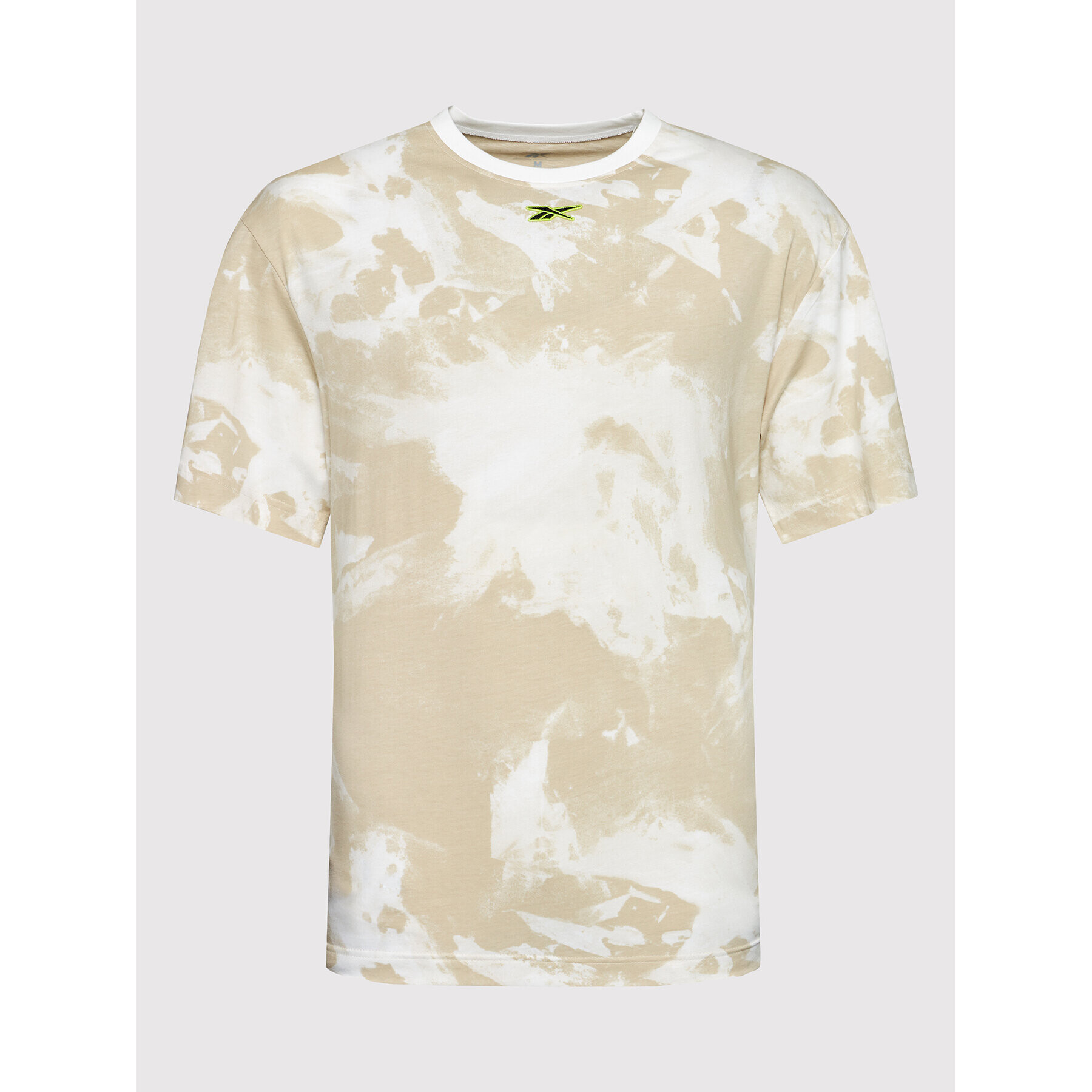Reebok Тишърт Myt GS8999 Бежов Oversize - Pepit.bg