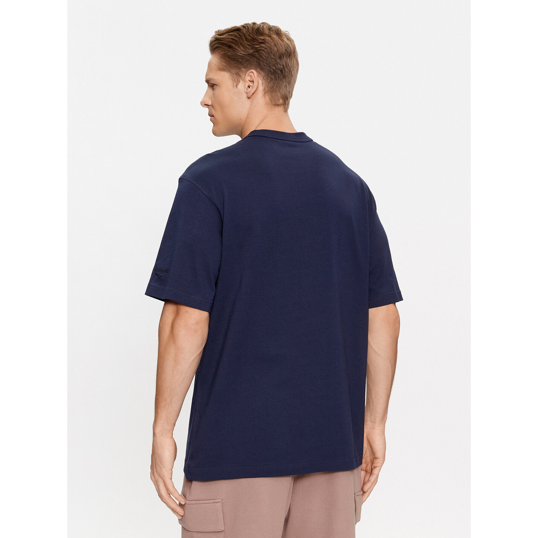 Reebok Тишърт Sporting Goods IM1505 Тъмносин Regular Fit - Pepit.bg