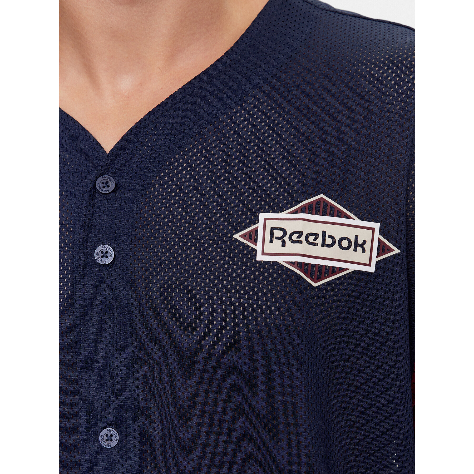 Reebok Тишърт Sporting Goods IM1506 Тъмносин Regular Fit - Pepit.bg