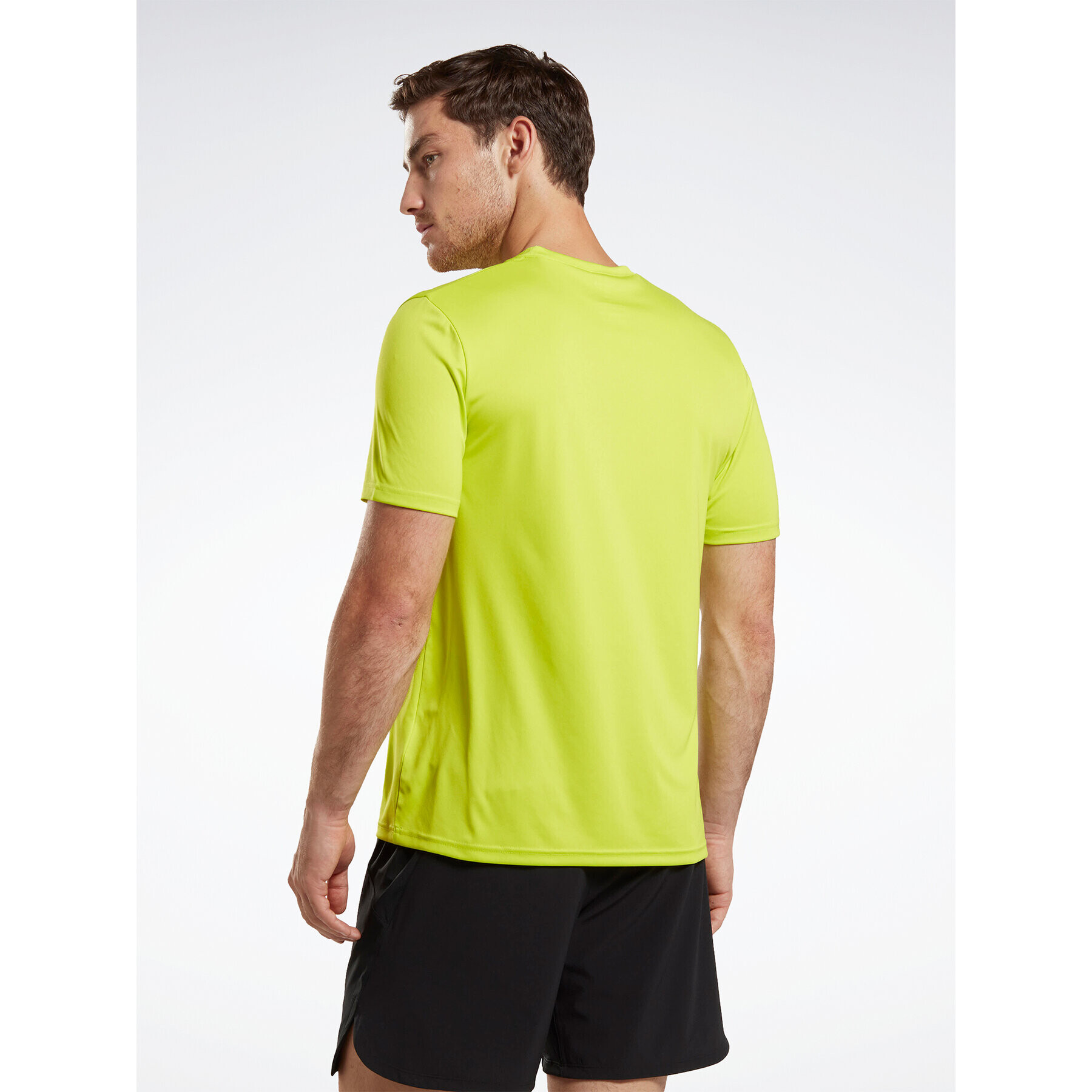 Reebok Тишърт Training Graphic T-Shirt IC7666 Жълт - Pepit.bg