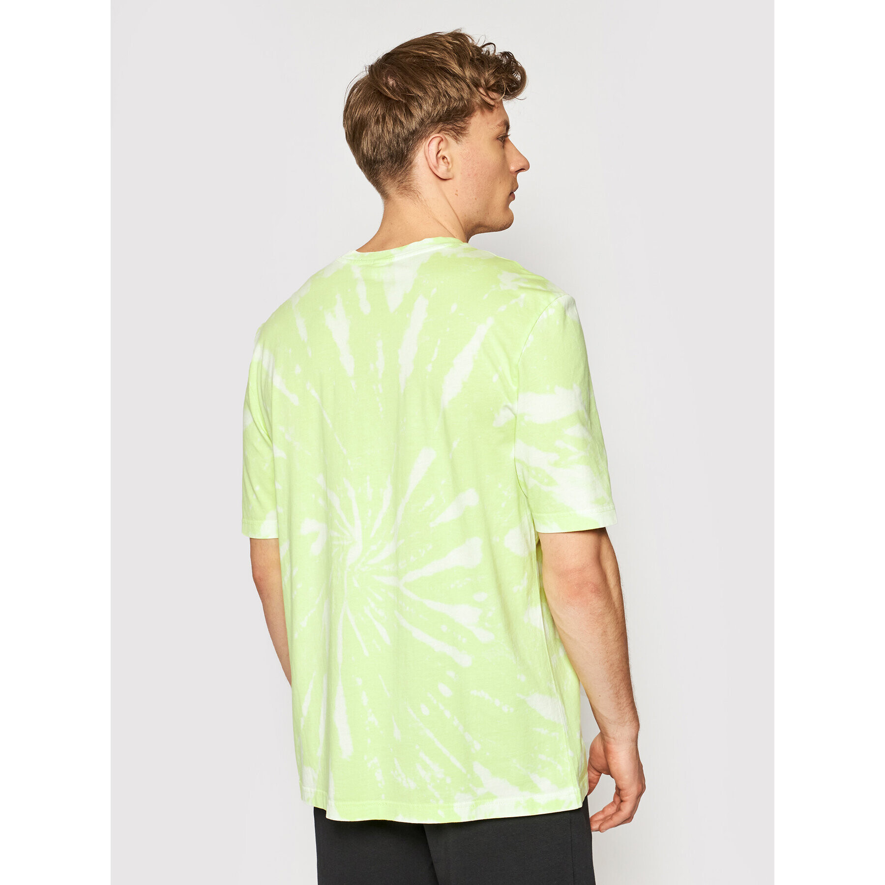 Reebok Тишърт Unisex Classics Tie-Dye GL1657 Жълт Loose Fit - Pepit.bg