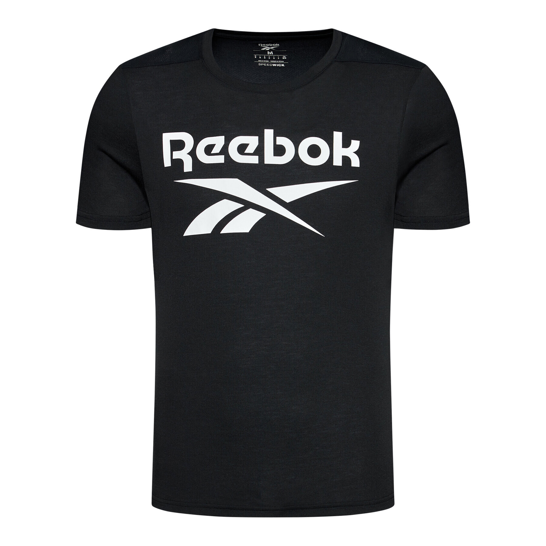 Reebok Тишърт Workout Ready Supremium Graphic FK6219 Черен Classic Fit - Pepit.bg