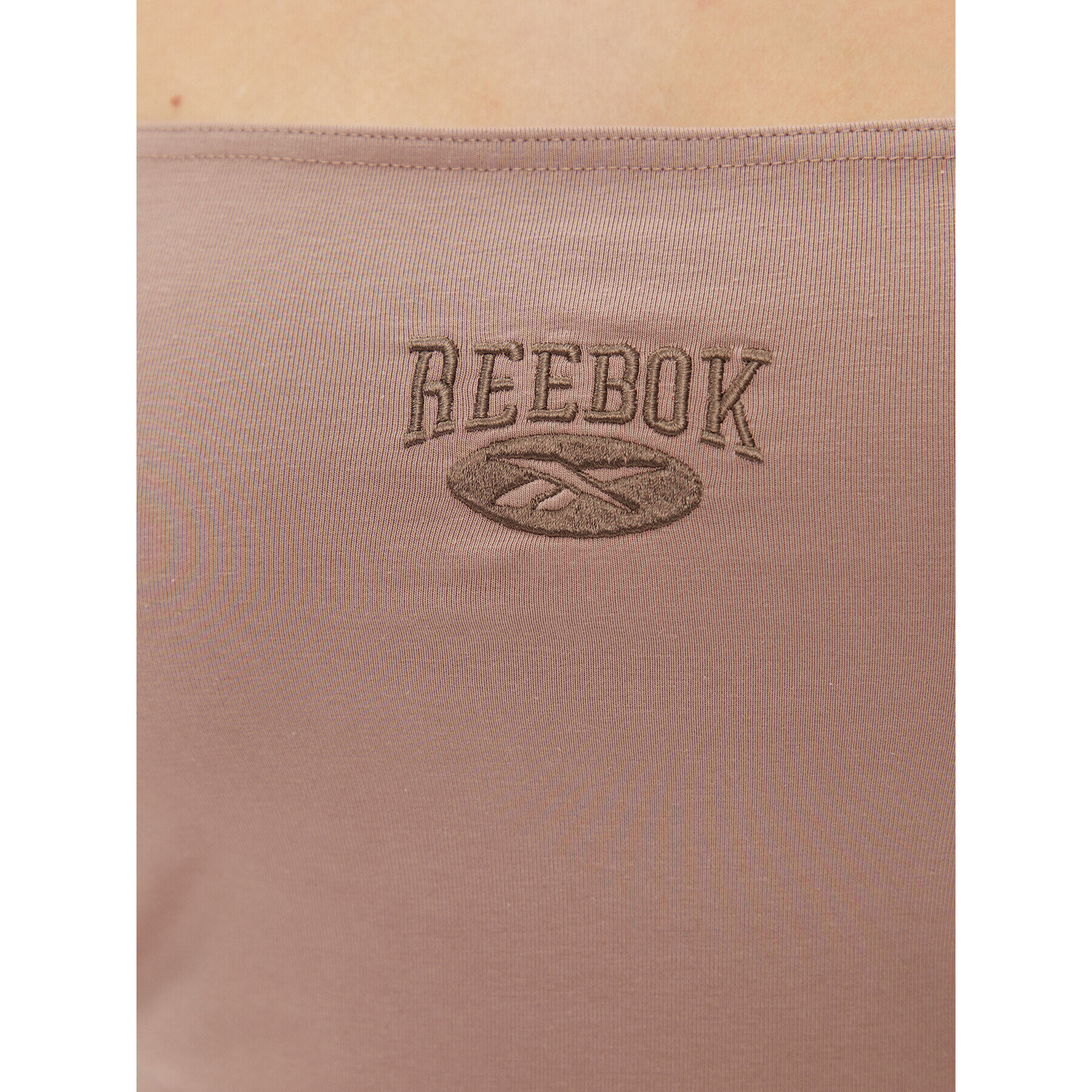 Reebok топ Archive Essentials IL6290 Бежов Fitted Fit - Pepit.bg