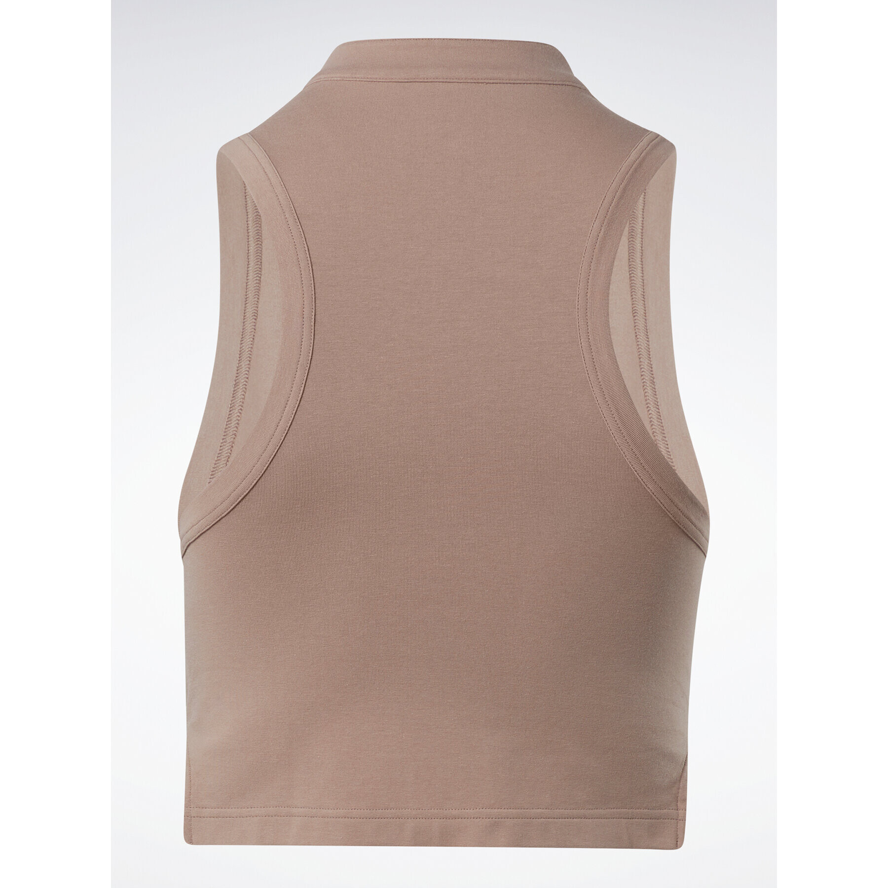 Reebok топ Classics Cotton Jersey Tank Top (Plus Size) HR5938 Кафяв - Pepit.bg