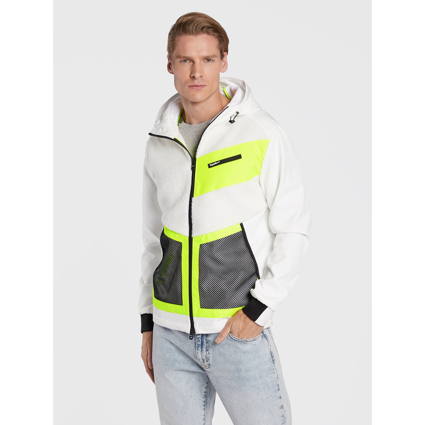 RefrigiWear Яке softshell Grant G17800 XT2438 Бял Regular Fit - Pepit.bg