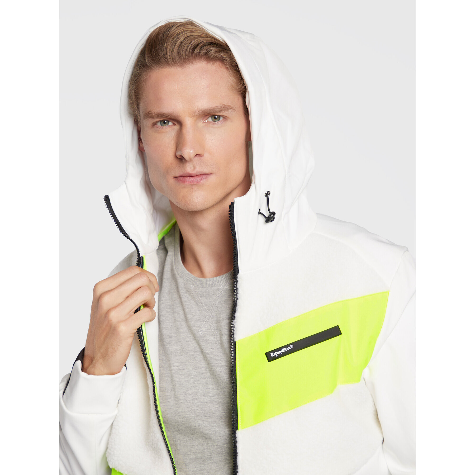 RefrigiWear Яке softshell Grant G17800 XT2438 Бял Regular Fit - Pepit.bg