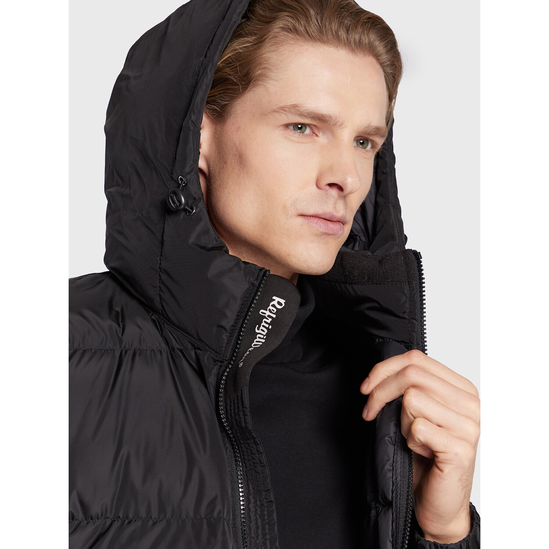 RefrigiWear Пухено яке G02803 G02803 Черен Regular Fit - Pepit.bg