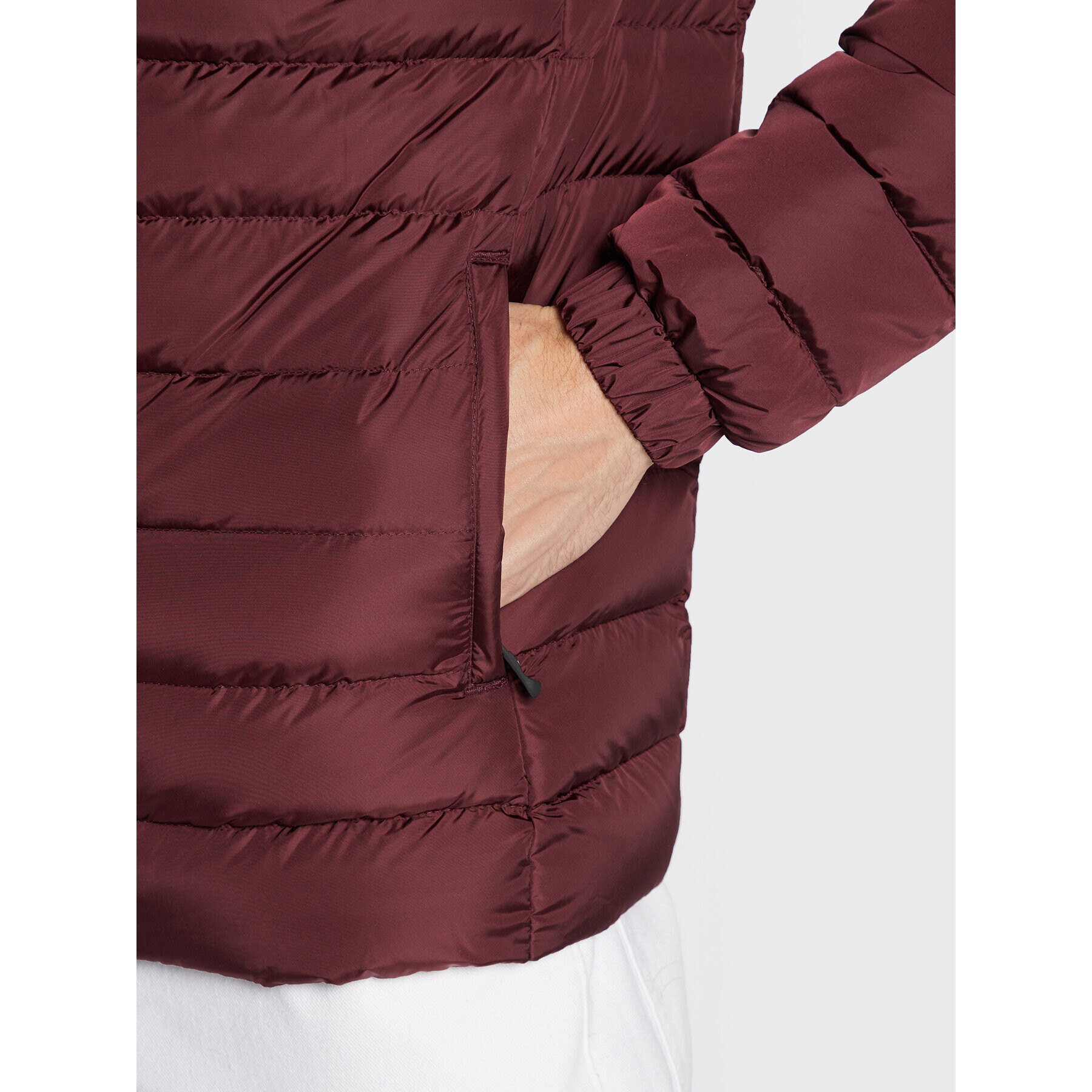 RefrigiWear Пухено яке Hunter G92700 NY0185 Бордо Regular Fit - Pepit.bg