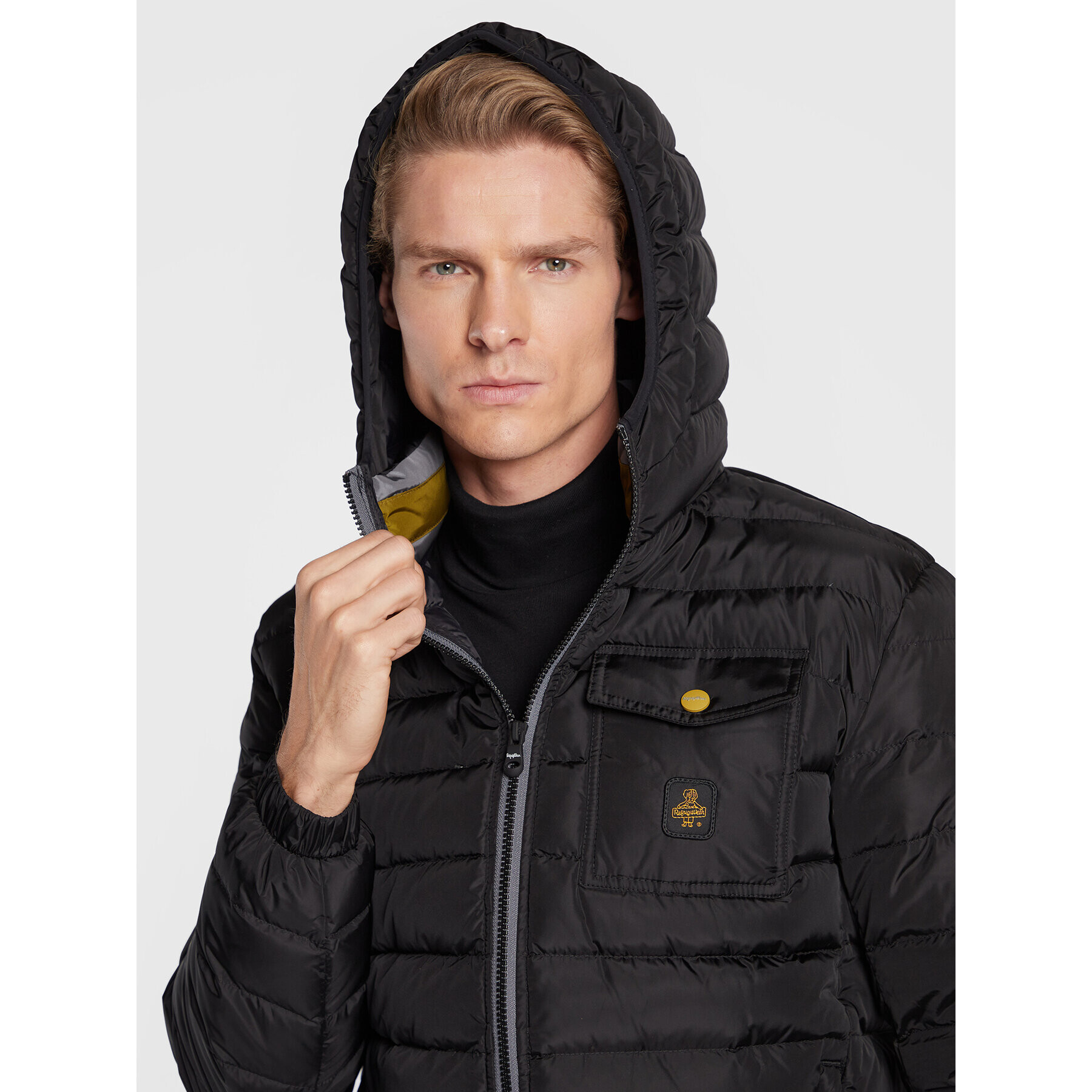 RefrigiWear Пухено яке Hunter G92700 NY0185 Черен Regular Fit - Pepit.bg