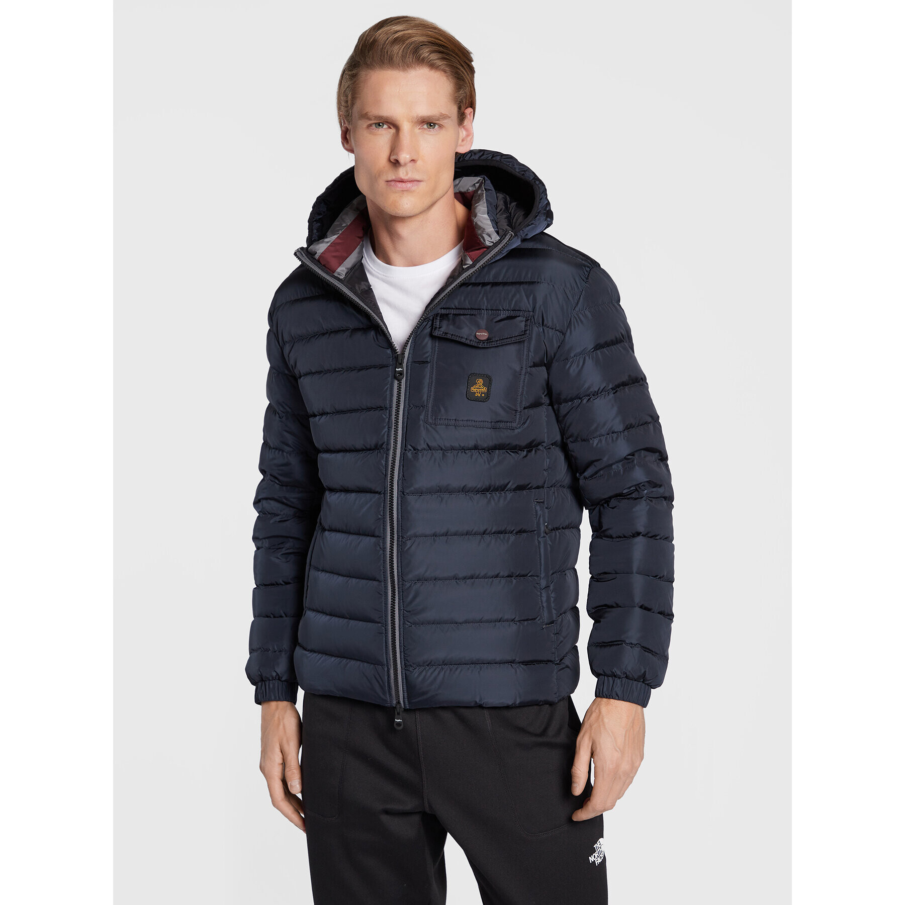 RefrigiWear Пухено яке Hunter G92700 NY0185 Тъмносин Regular Fit - Pepit.bg