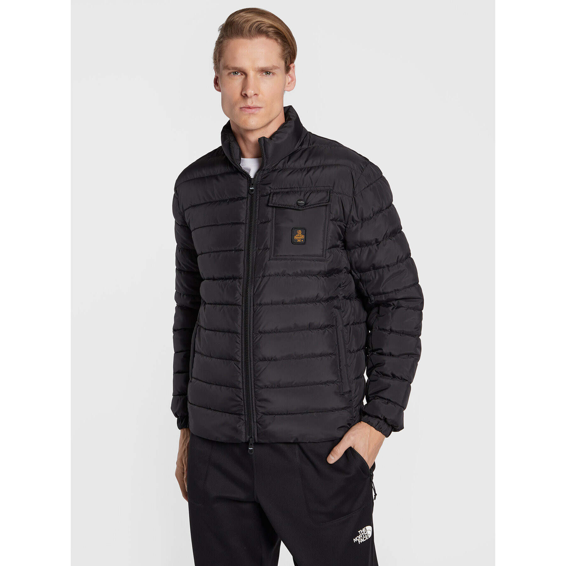 RefrigiWear Пухено яке Ken G18200 NY0181 Черен Regular Fit - Pepit.bg