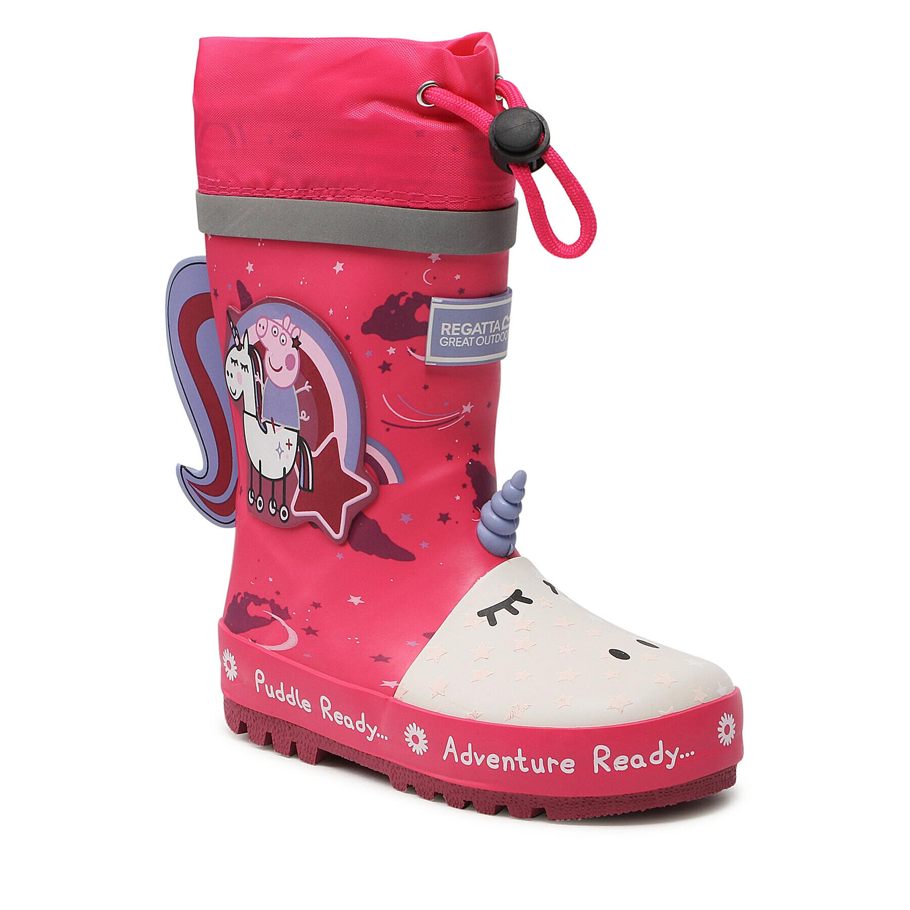 Regatta Гумени ботуши PeppaPuddle Welly RKF706 Розов - Pepit.bg