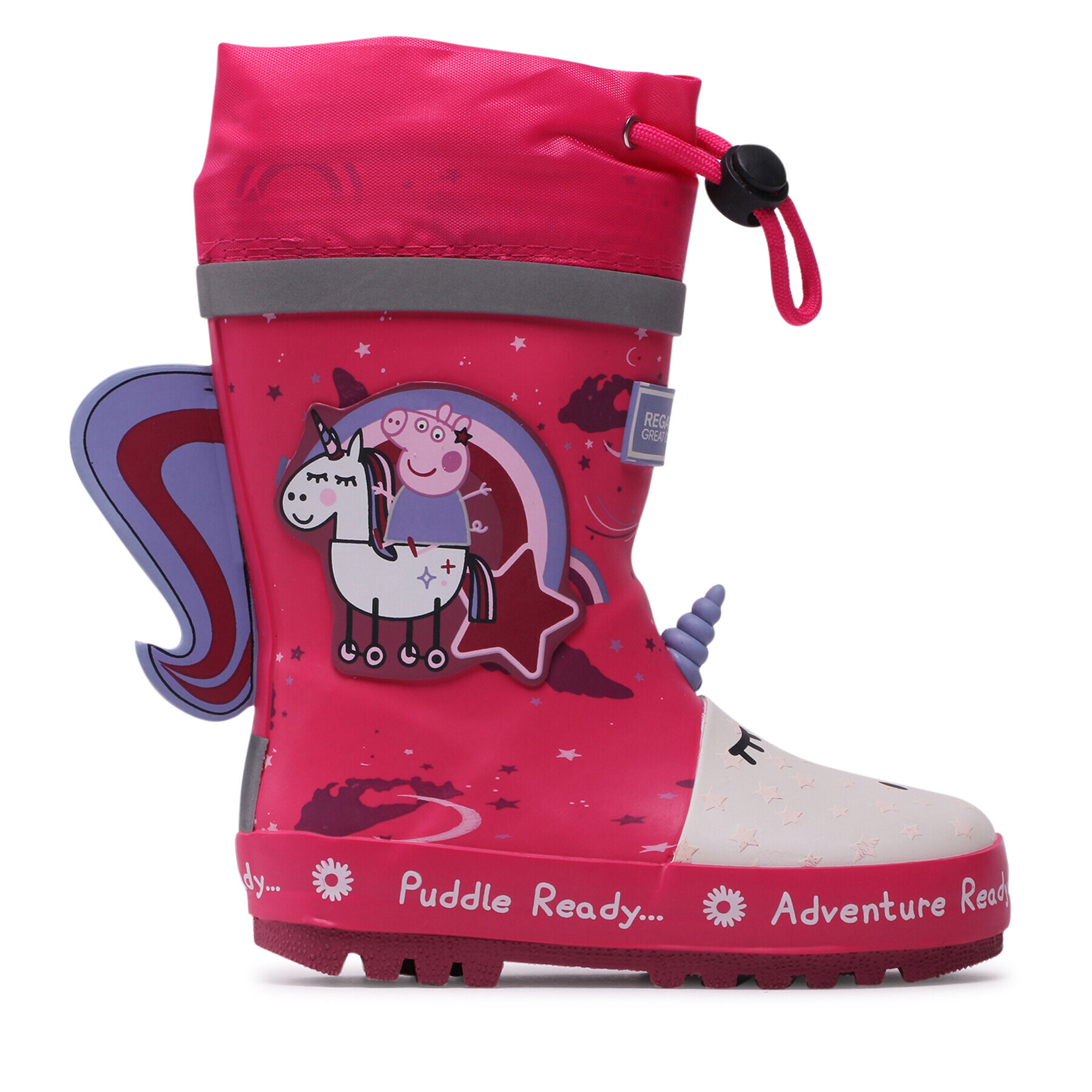 Regatta Гумени ботуши PeppaPuddle Welly RKF706 Розов - Pepit.bg