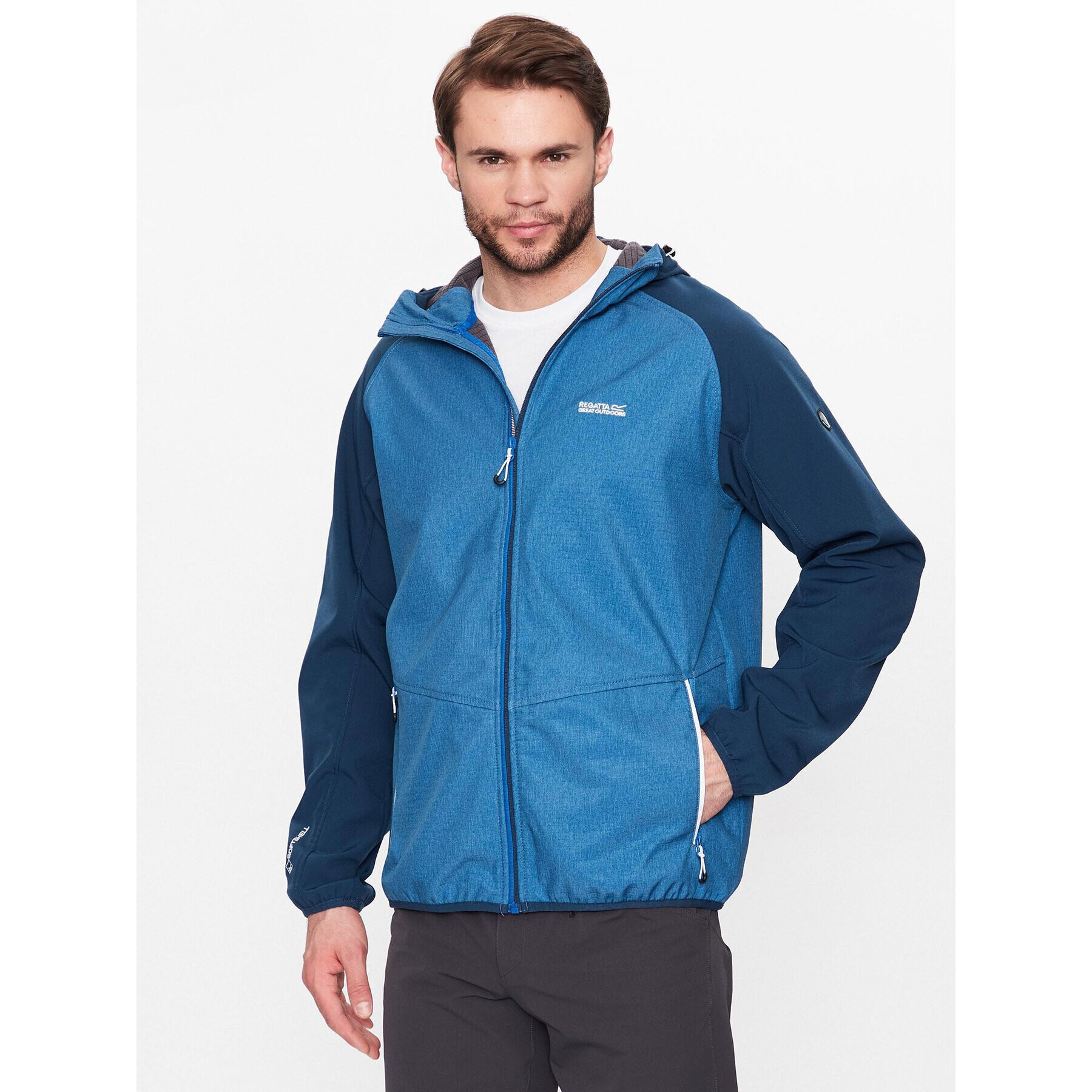 Regatta Яке softshell Arec III RML218 Син Regular Fit - Pepit.bg