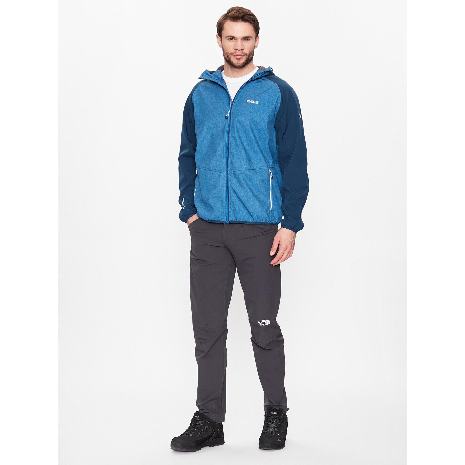 Regatta Яке softshell Arec III RML218 Син Regular Fit - Pepit.bg