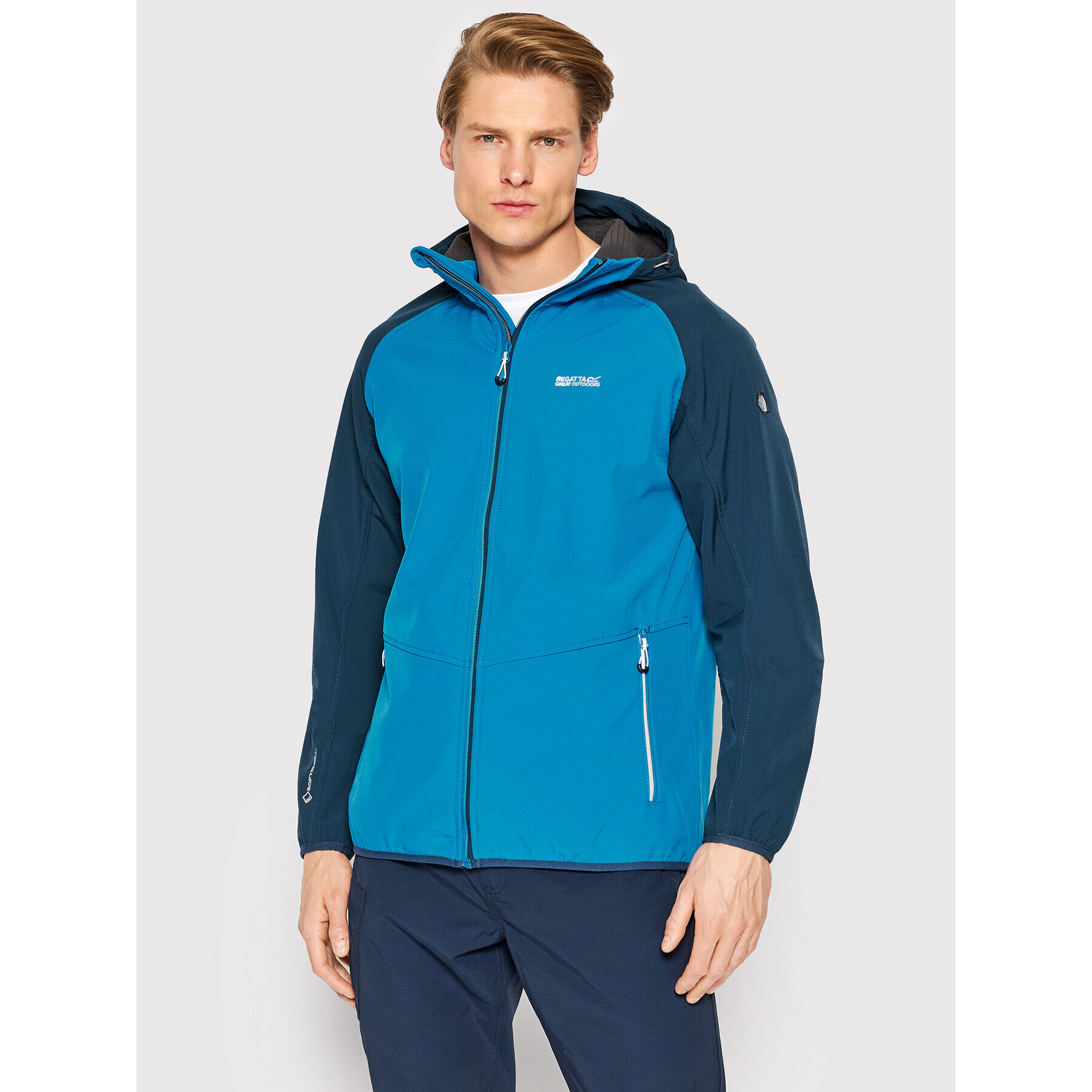 Regatta Яке softshell Arec III RML218 Тъмносин Regular Fit - Pepit.bg