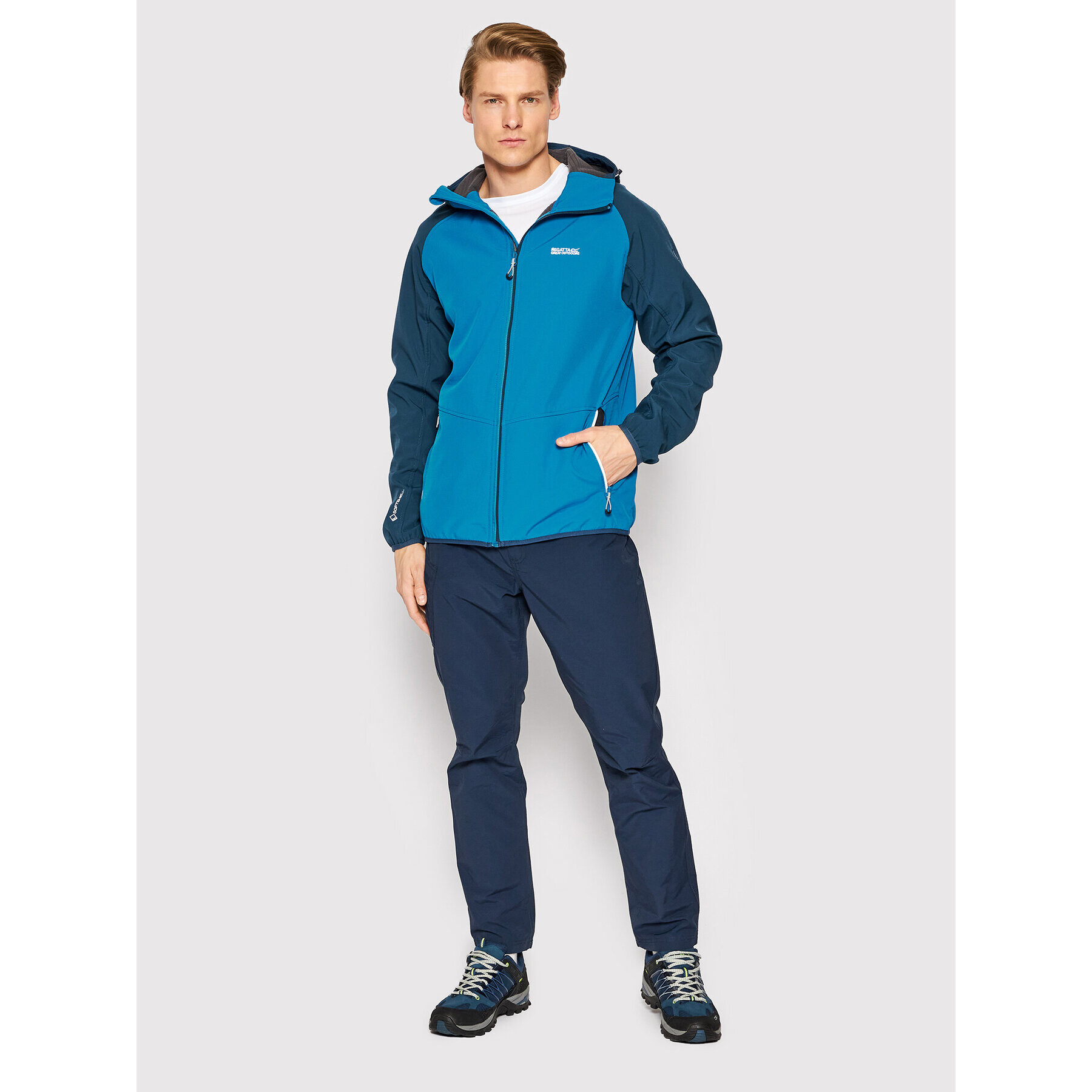 Regatta Яке softshell Arec III RML218 Тъмносин Regular Fit - Pepit.bg