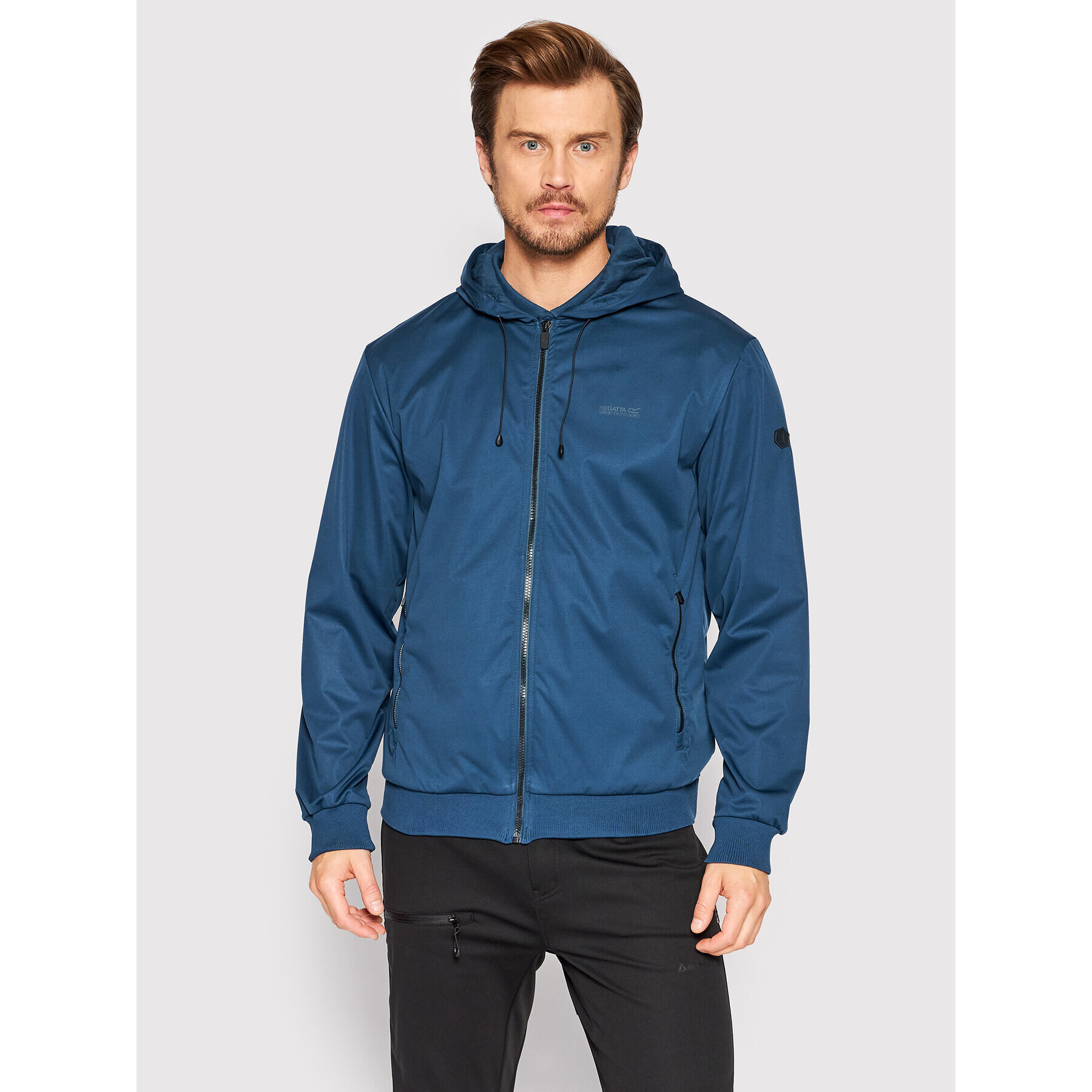 Regatta Яке softshell Endervale RML223 Тъмносин Regular Fit - Pepit.bg