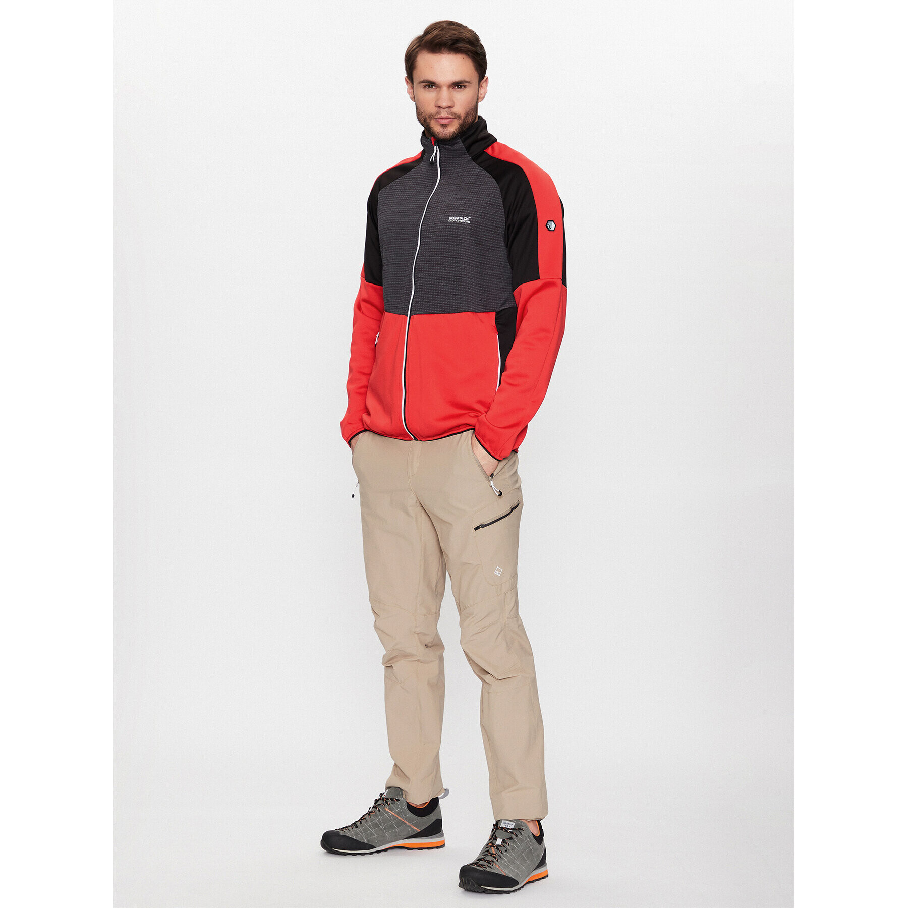 Regatta Яке softshell Yare VII RML242 Червен Regular Fit - Pepit.bg