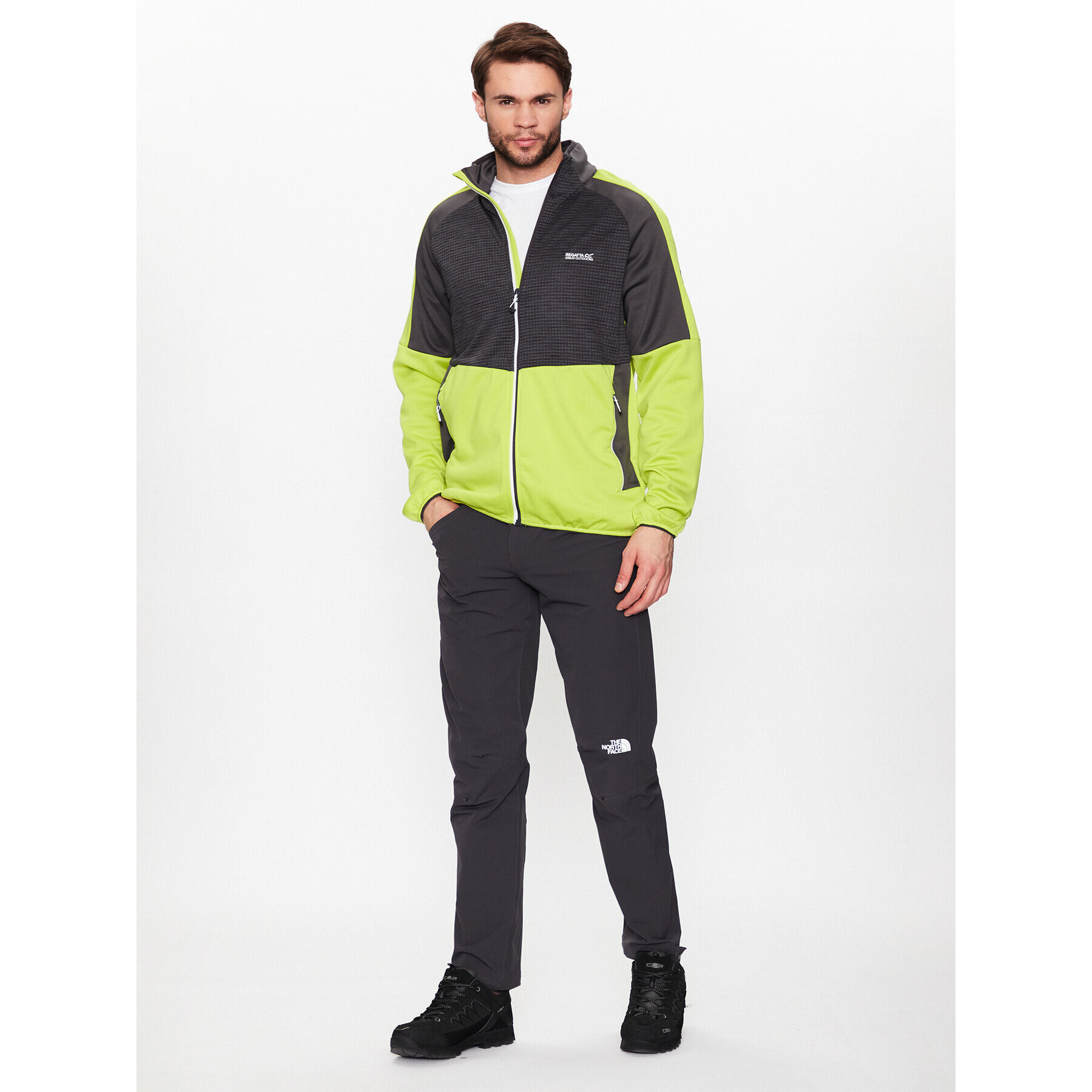 Regatta Яке softshell Yare VII RML242 Зелен Regular Fit - Pepit.bg