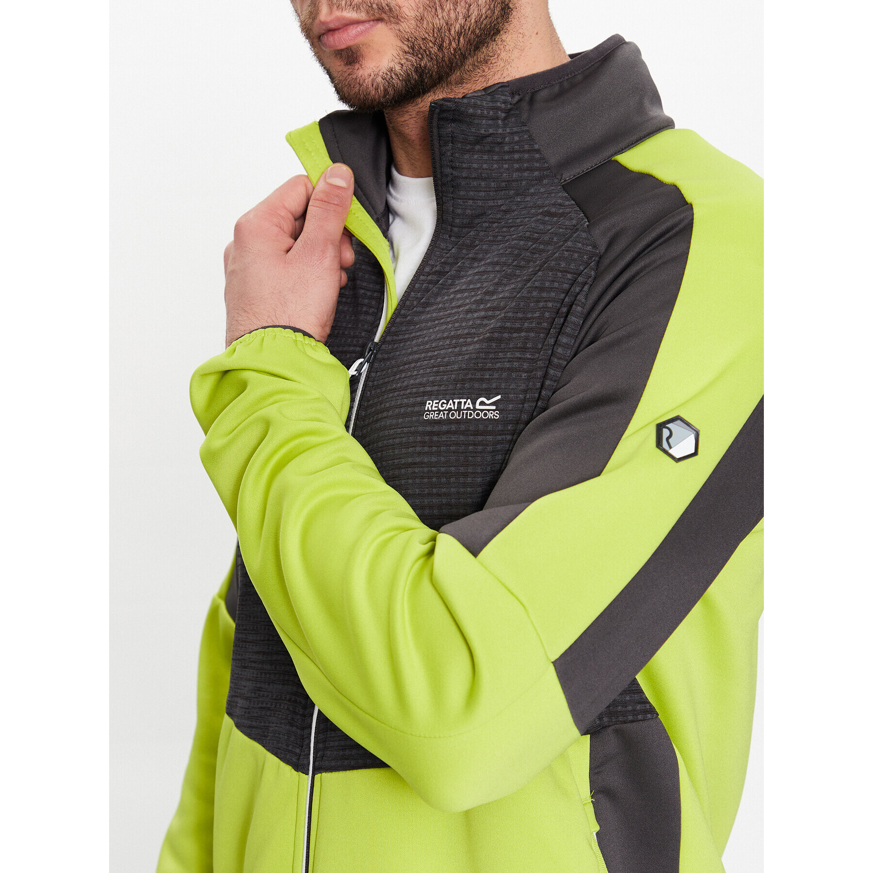 Regatta Яке softshell Yare VII RML242 Зелен Regular Fit - Pepit.bg